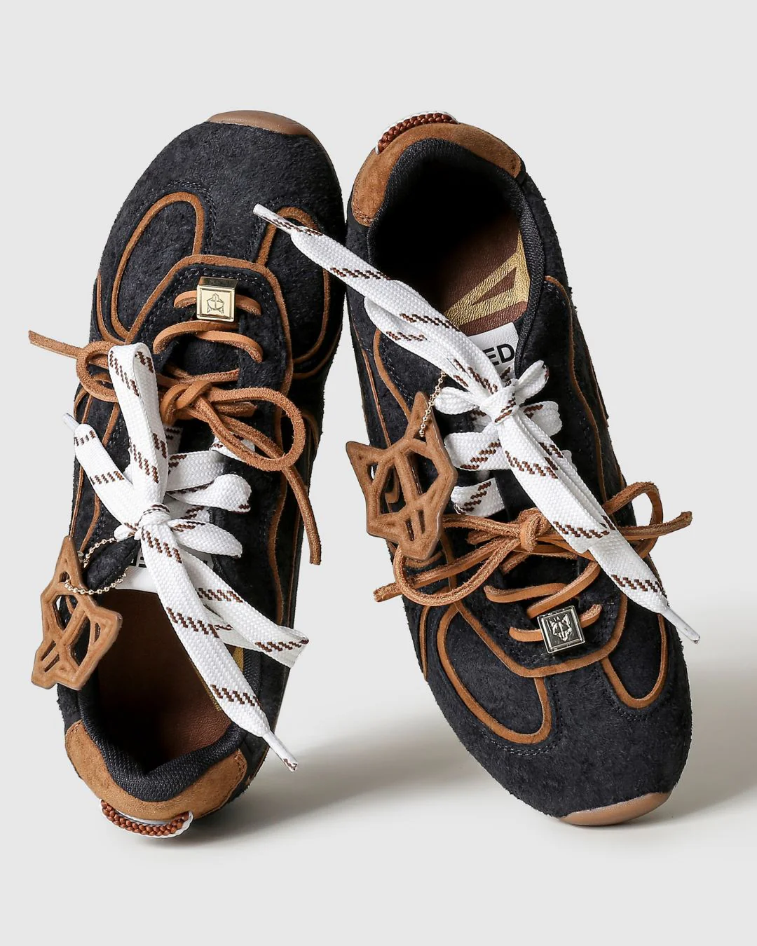Adored Navy Tie Dye Suede - Image 6