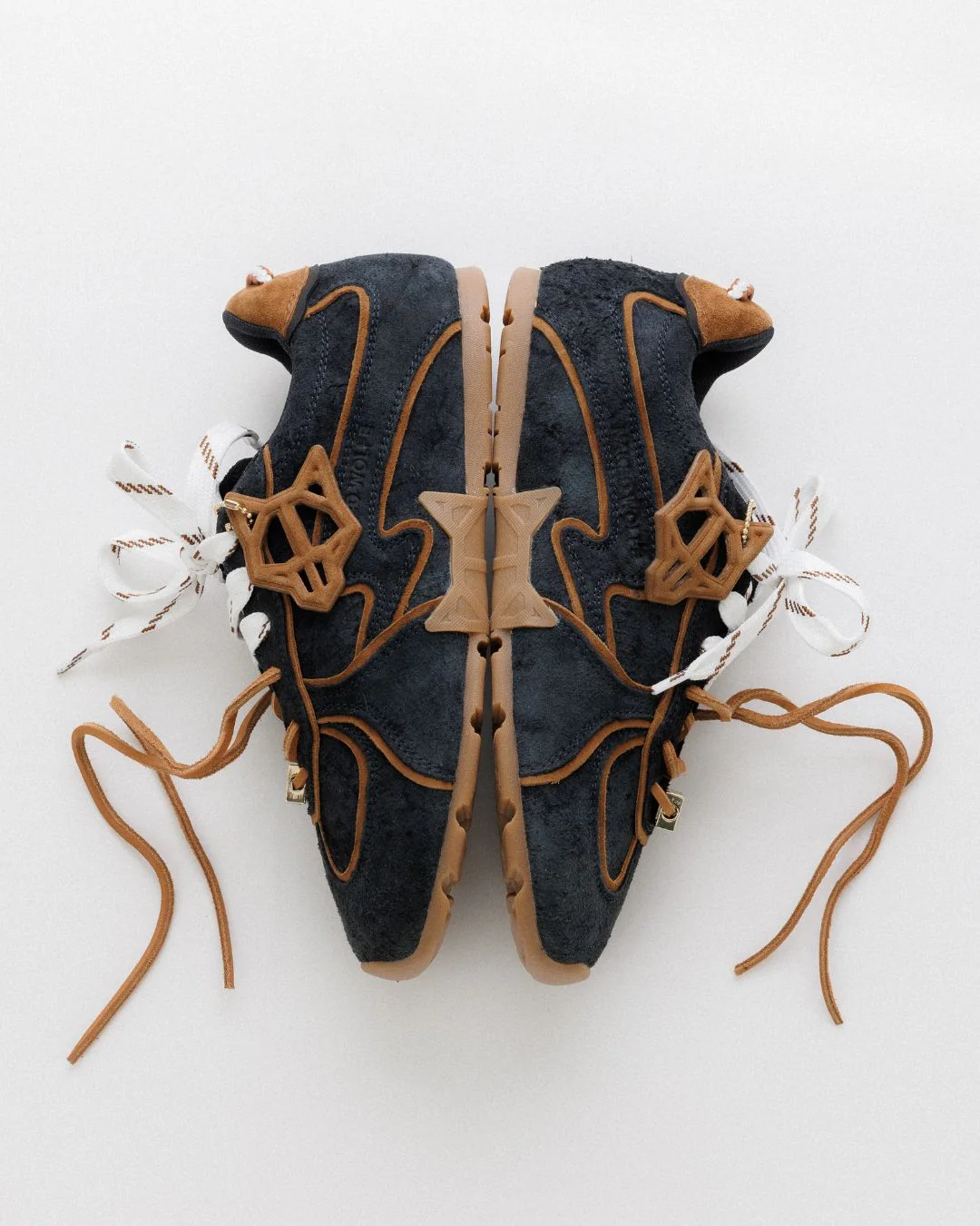 Adored Navy Tie Dye Suede - Image 7