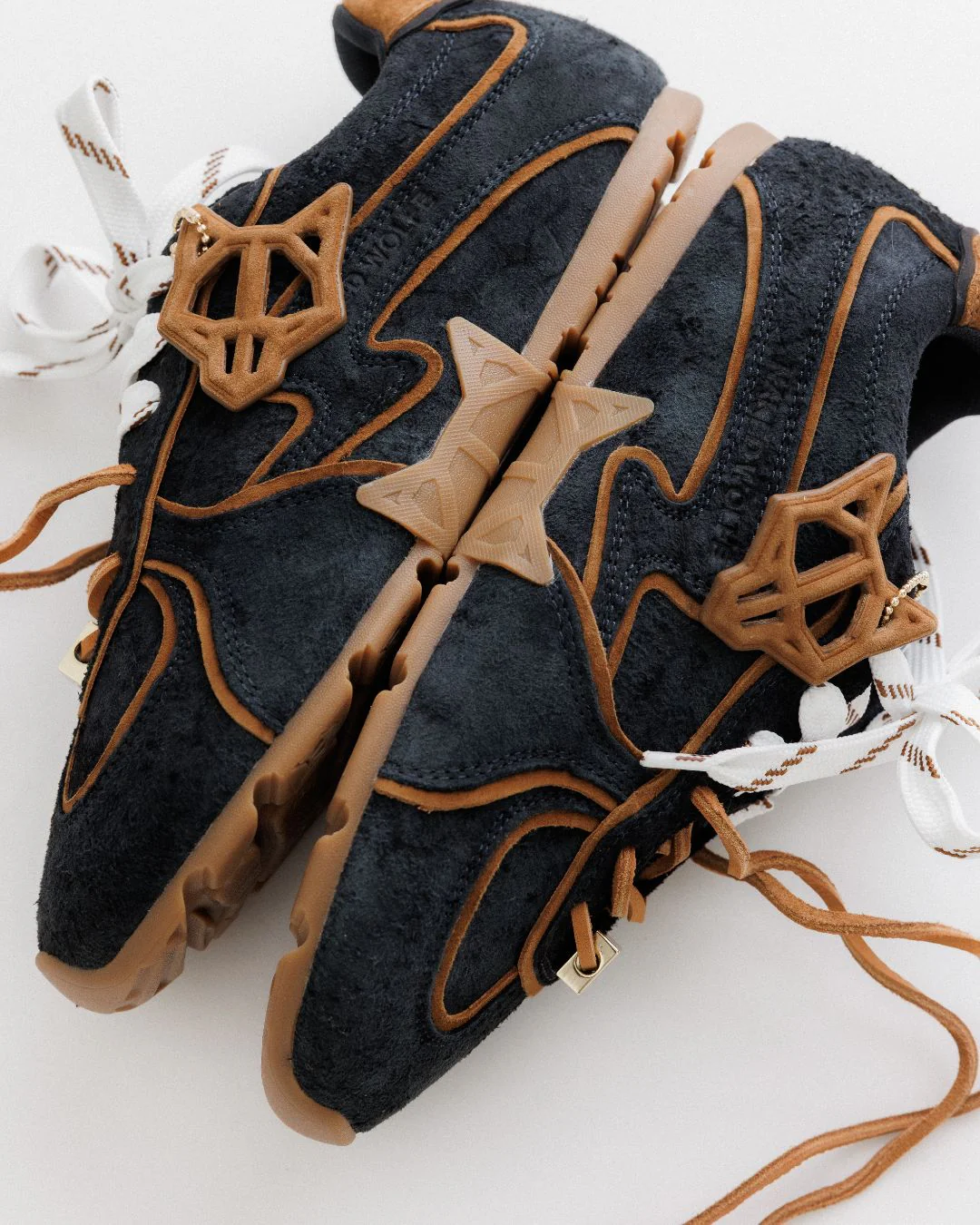 Adored Navy Tie Dye Suede - Image 9