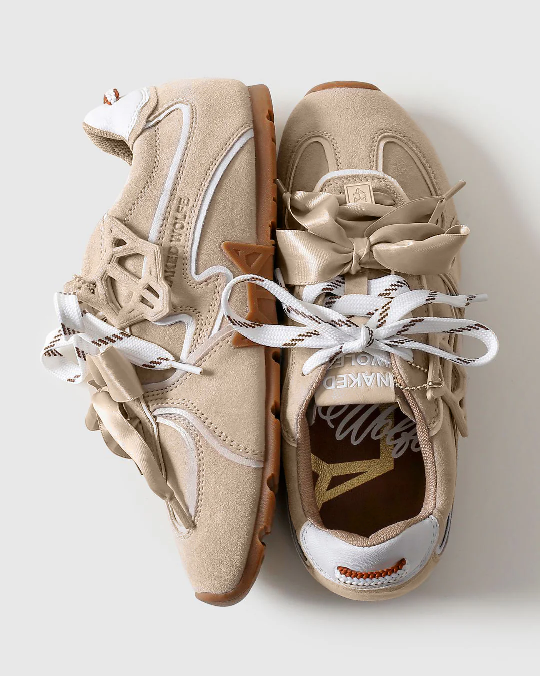 Adored Off White Suede - Image 11