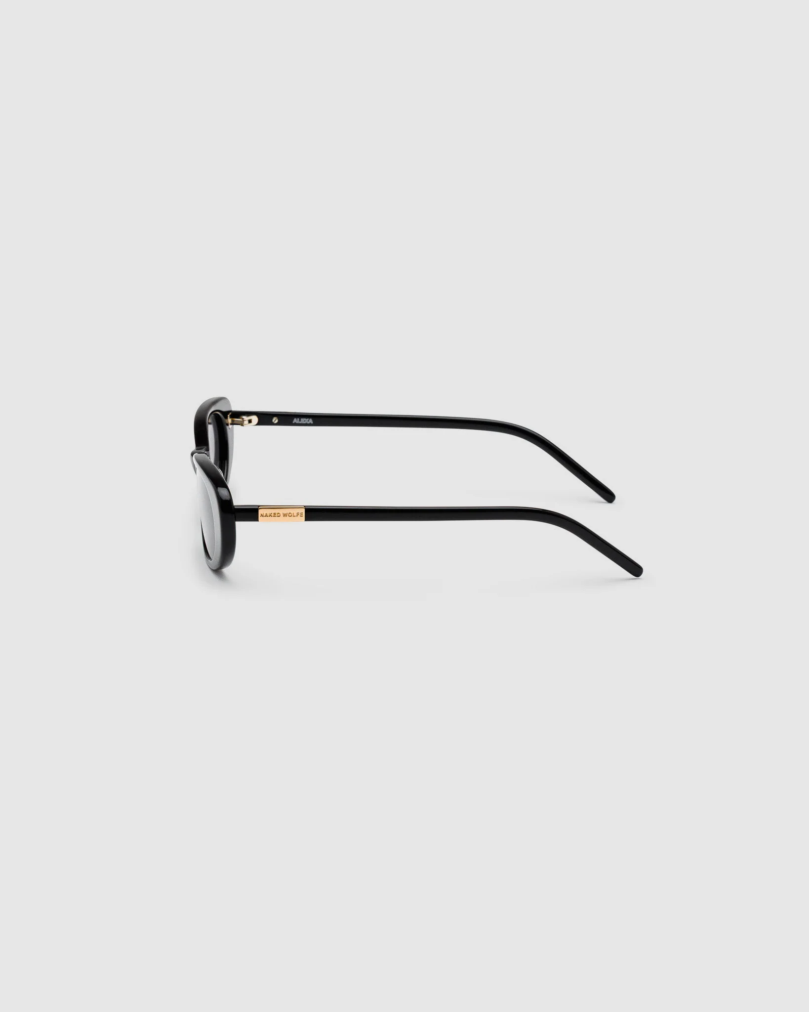 Alexa Black Sunglasses - Image 4
