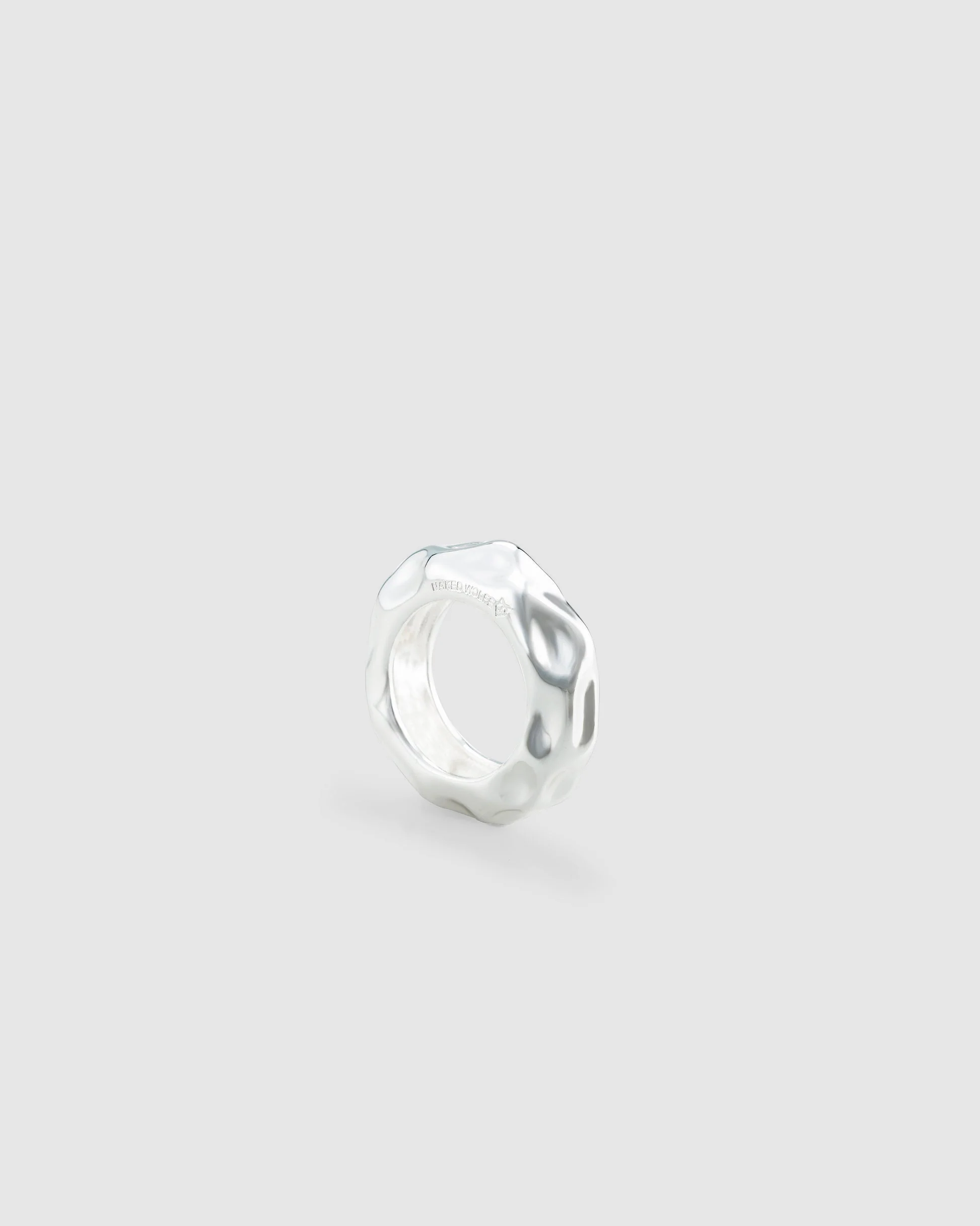 Aliah Stacked Rings Silver - Image 4