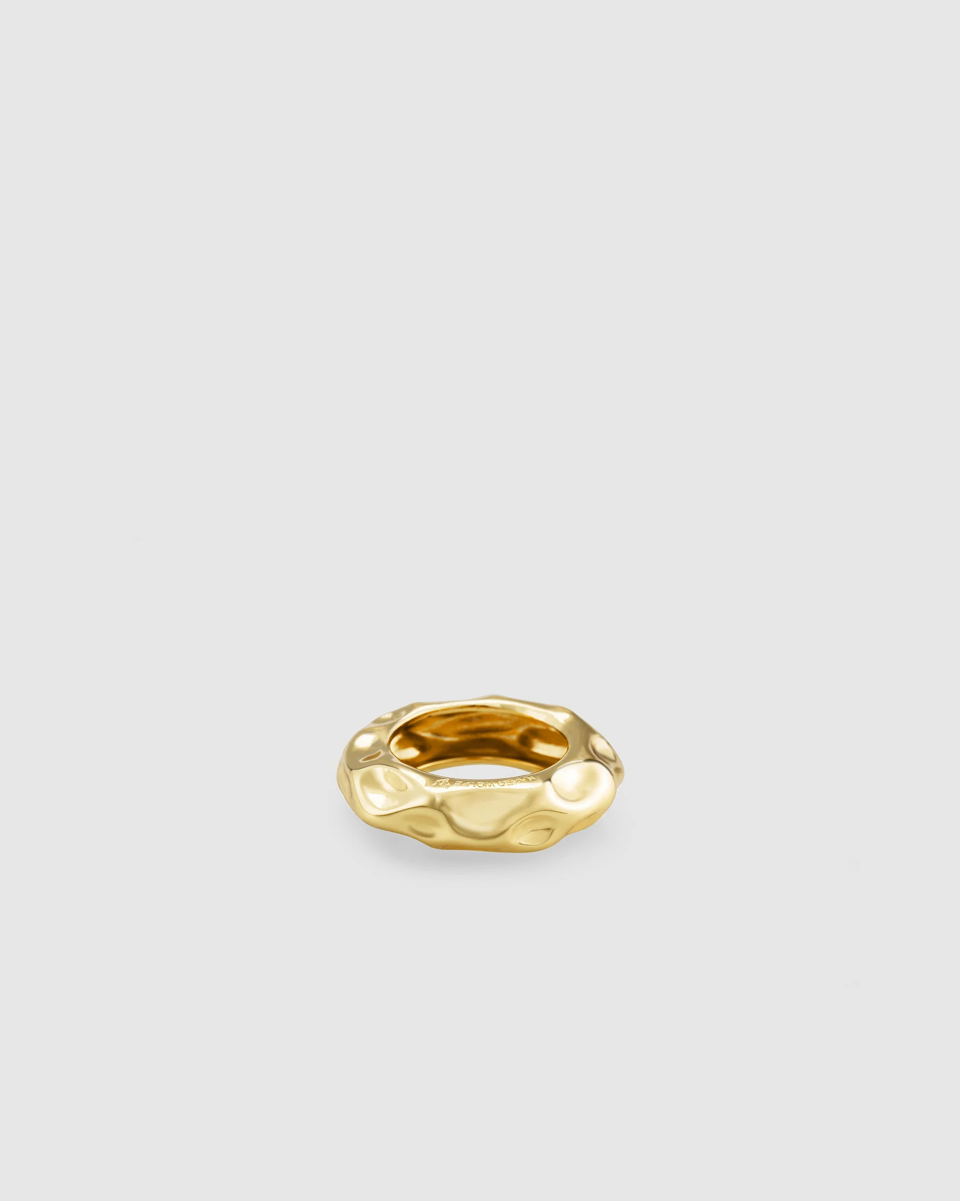 Aliah Stacked Rings Gold - Image 6