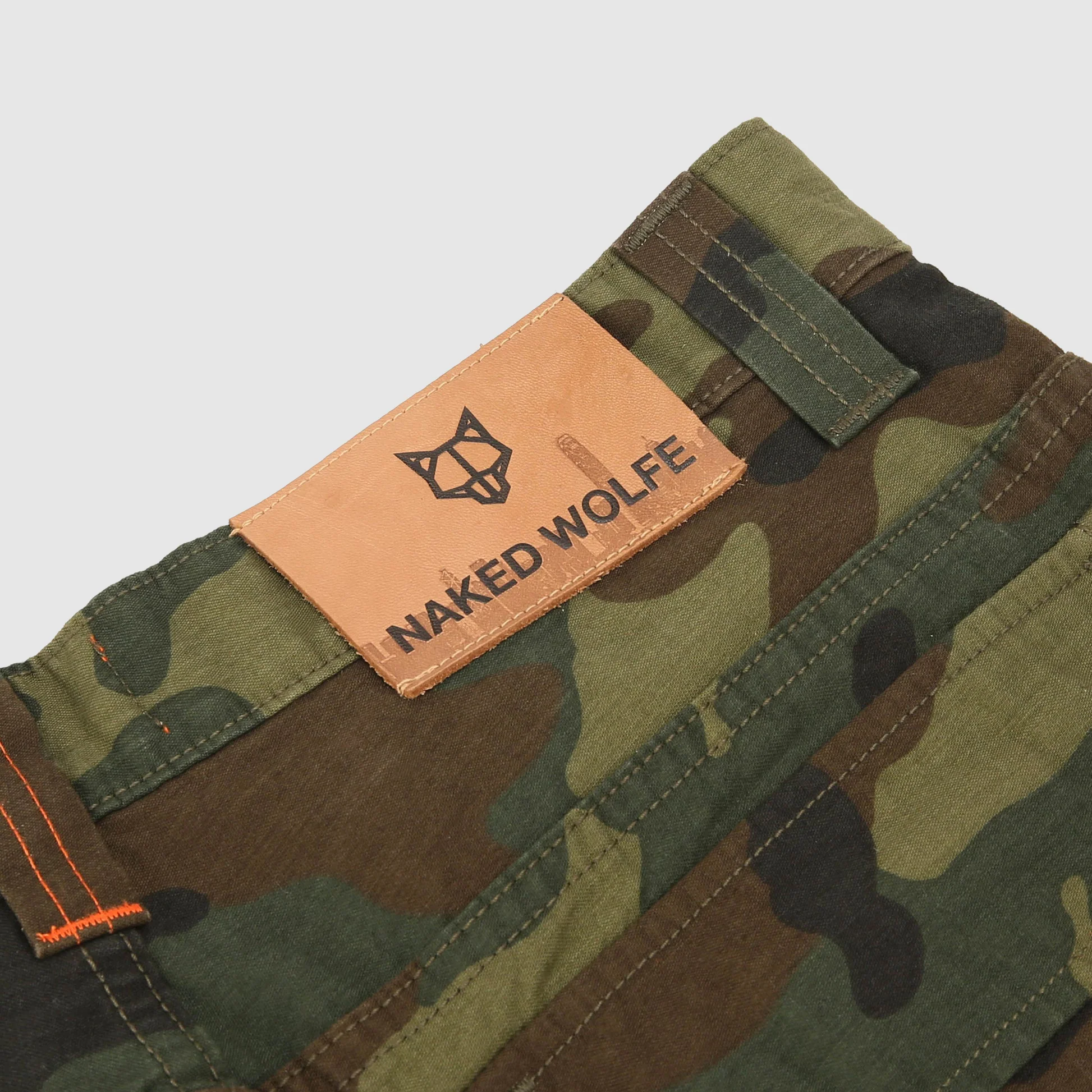 Baggy Pocket Cargo Pants Camo - Image 4