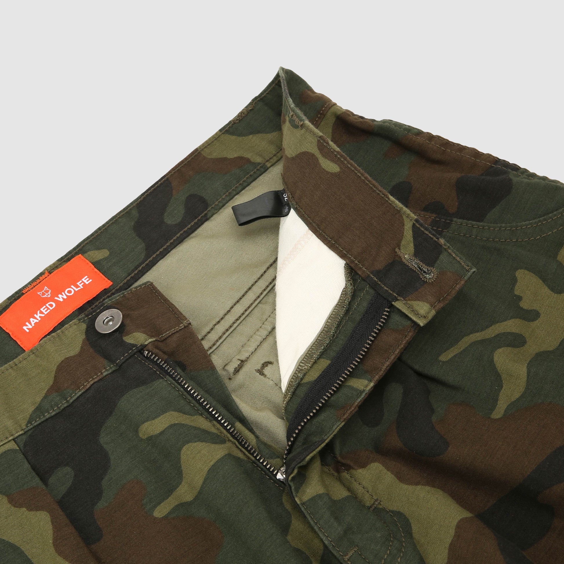 Baggy Pocket Cargo Pants Camo - Image 5