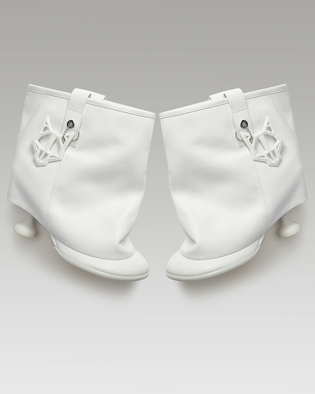 Bam White Leather - Image 3