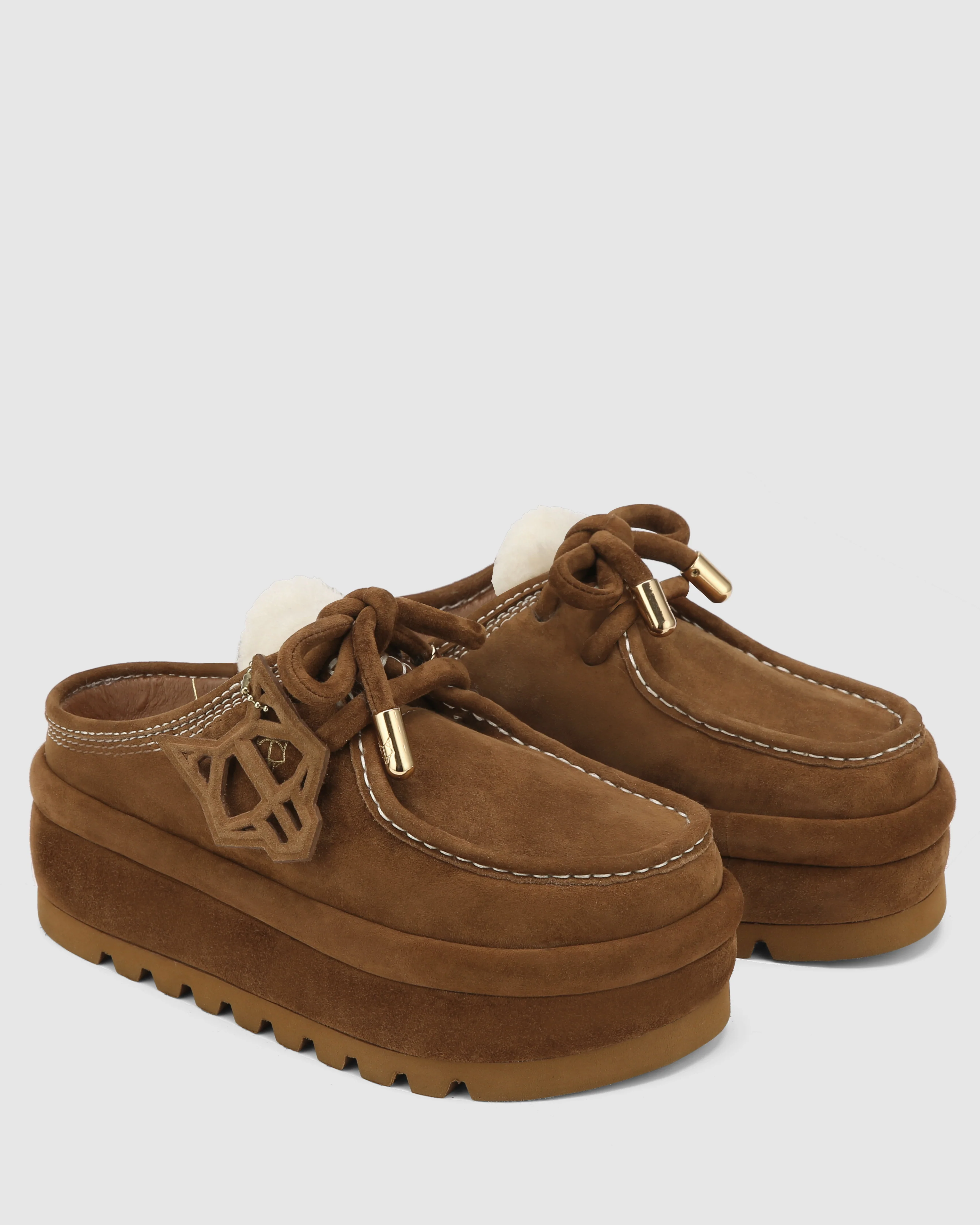 Blizzard Tan Suede/Shearling - Image 5