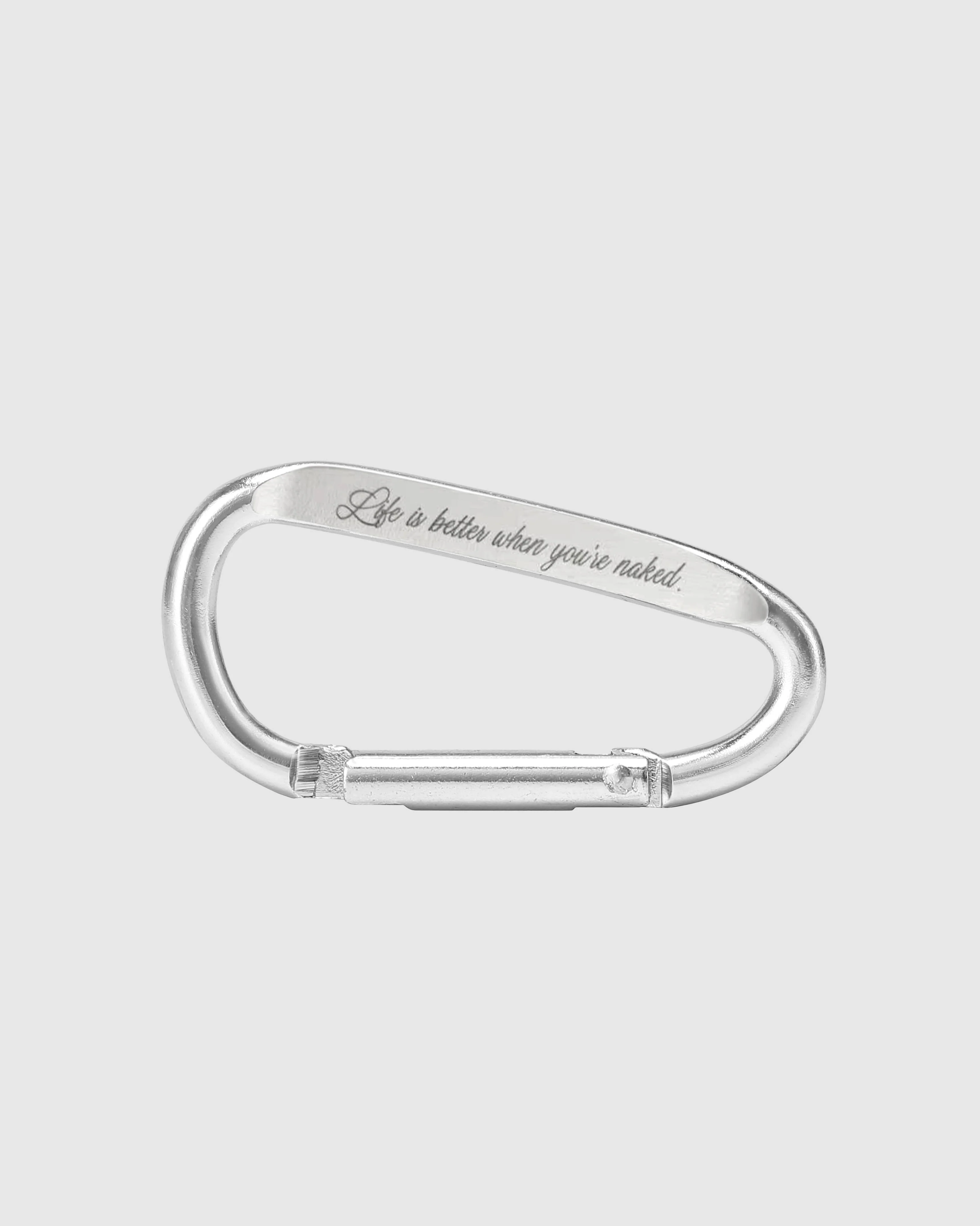 Carabiner Keychain Zebra - Image 2