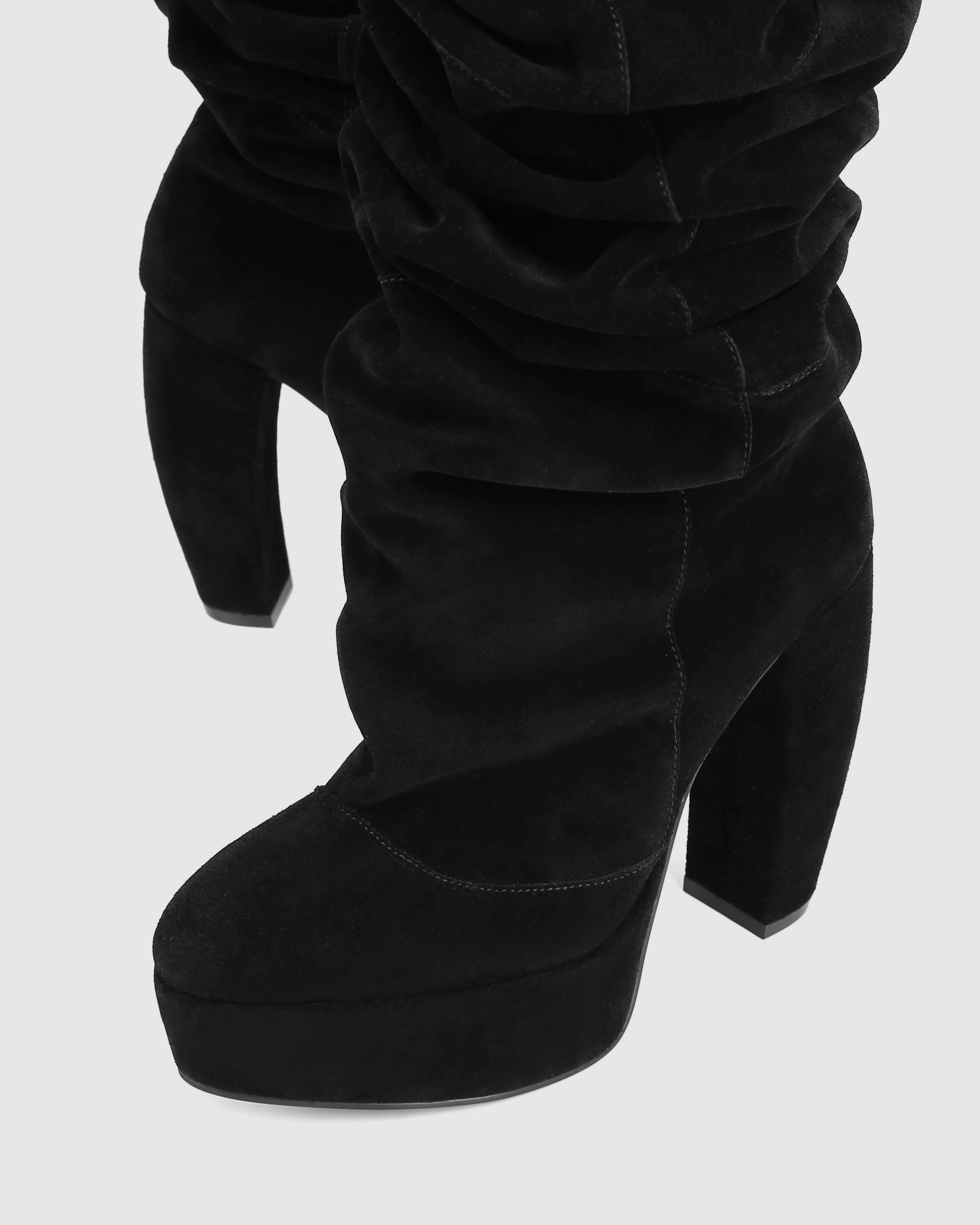 Dallas Black Suede - Image 5