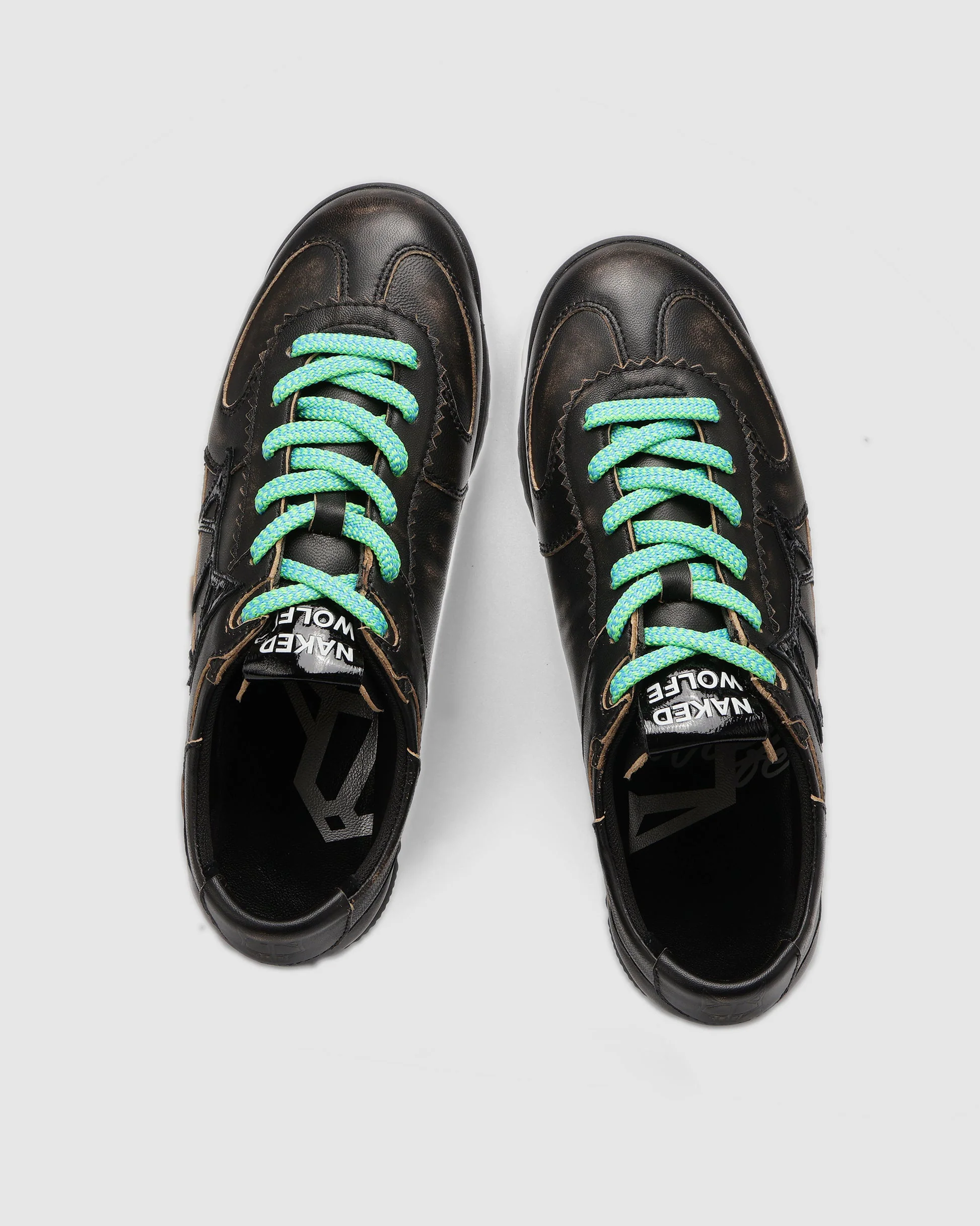 Exposuree Black Rub Off Alcohol Leather - Image 5