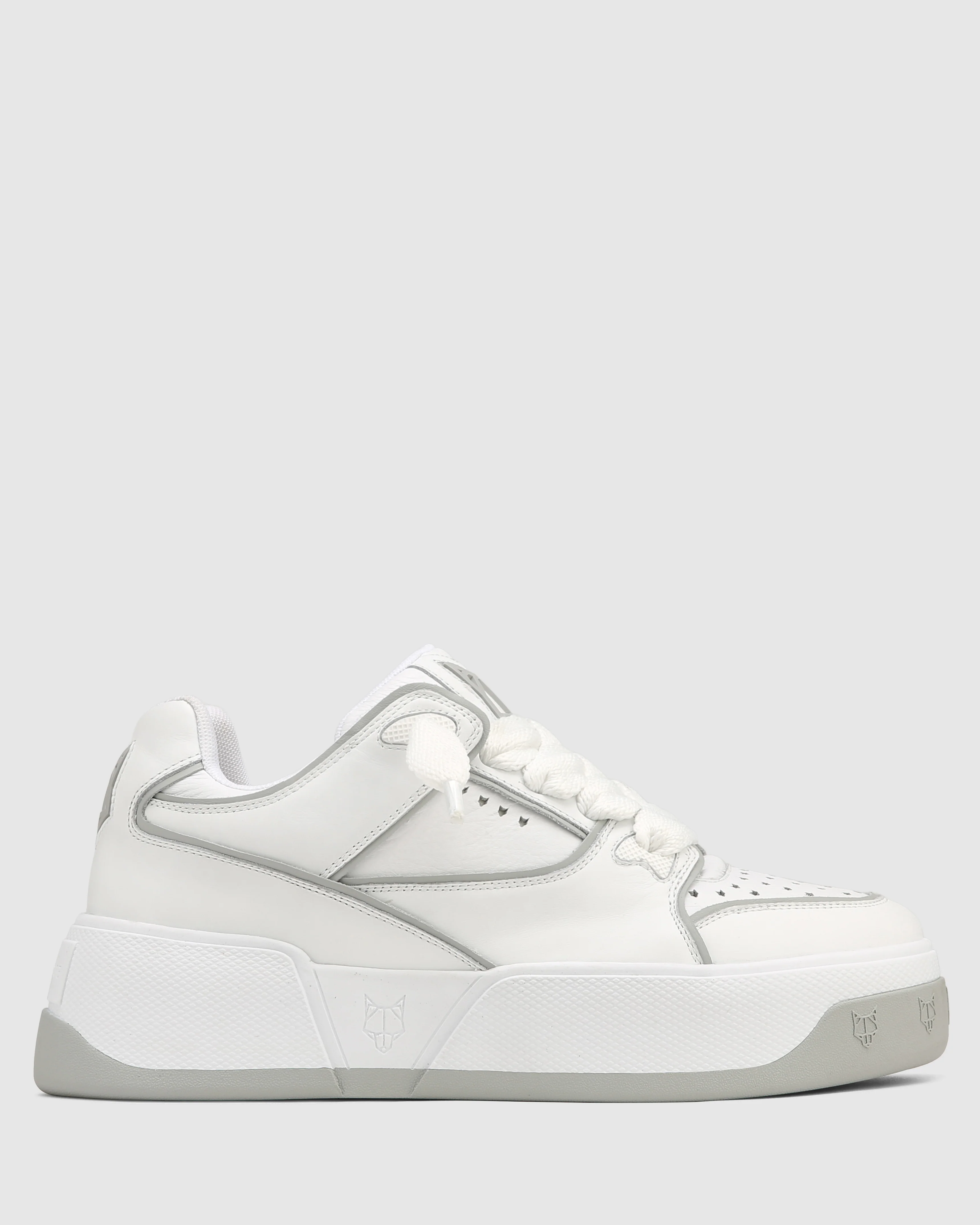 Kash Leather White