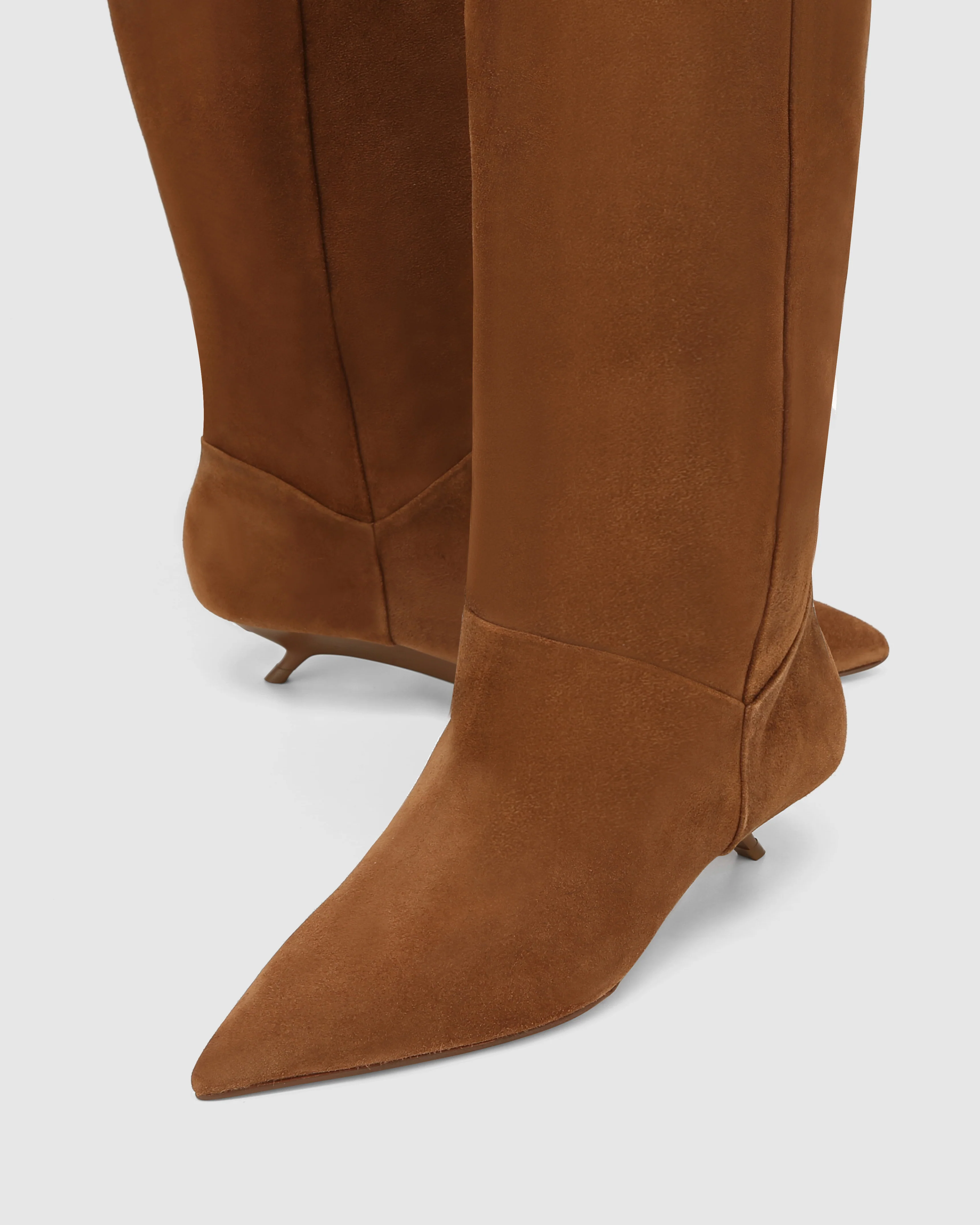 Keria Cow Suede Tan - Image 4