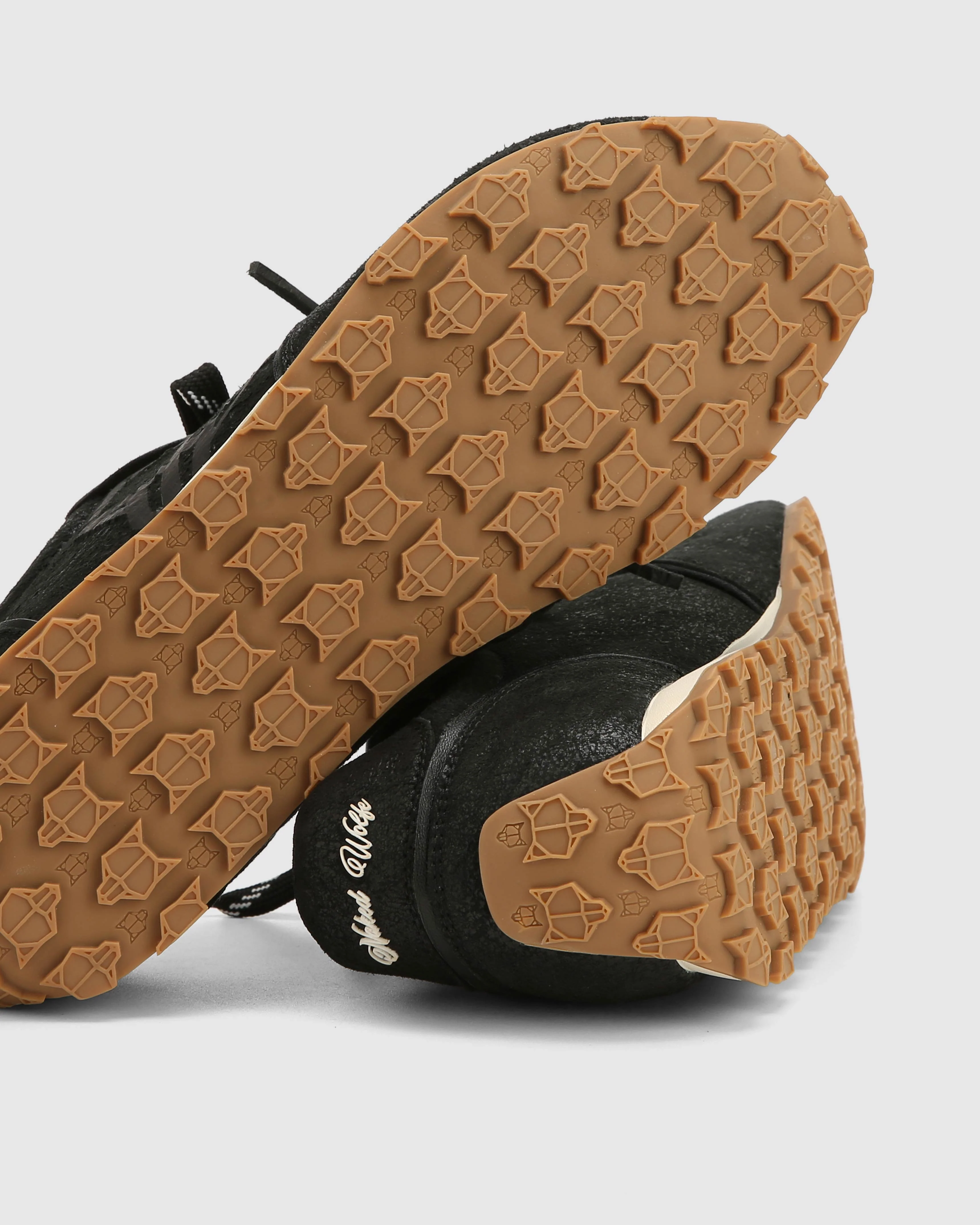 Lightning Black Distress Leather - Image 5
