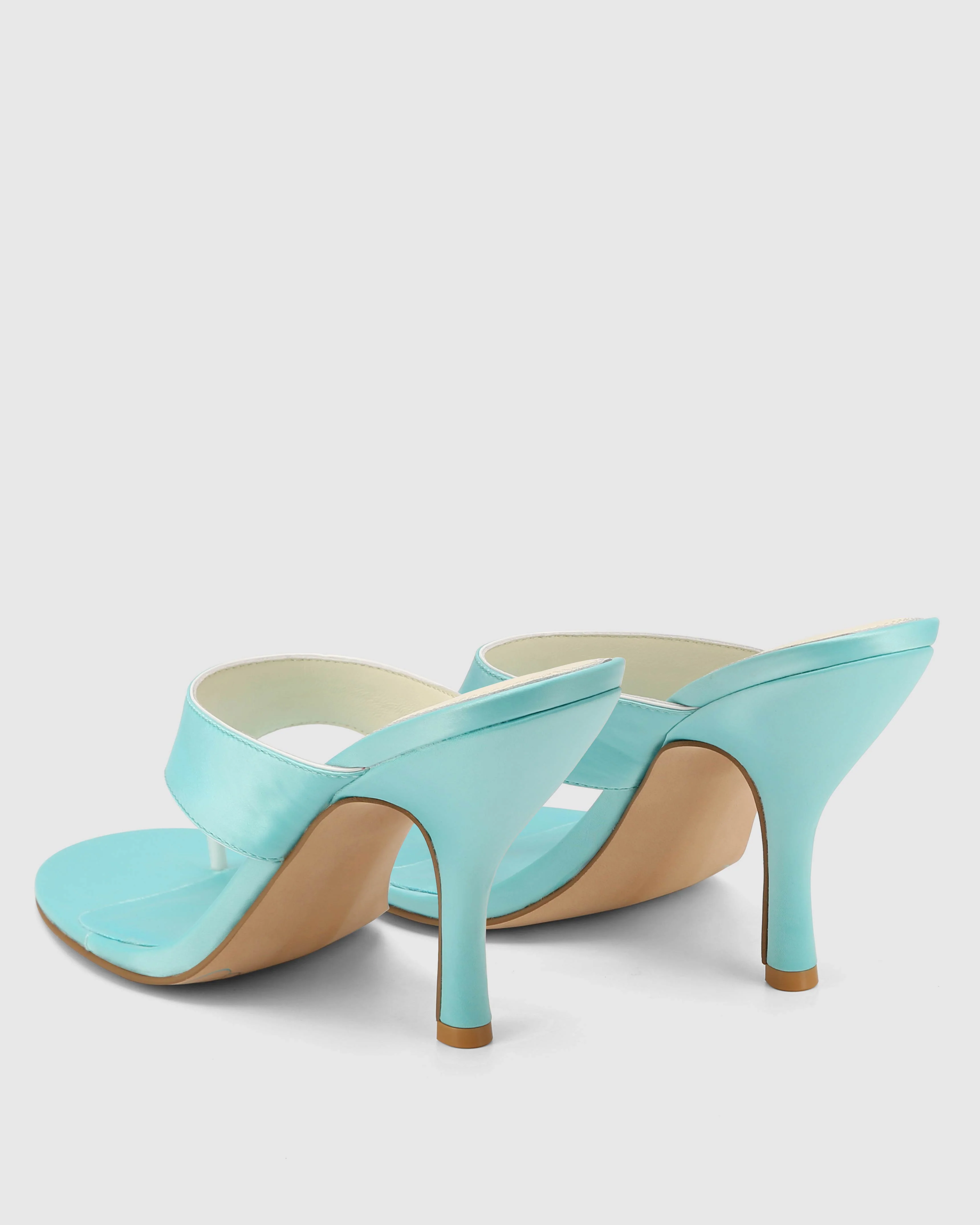 Martine Sky Blue Satin - Image 3