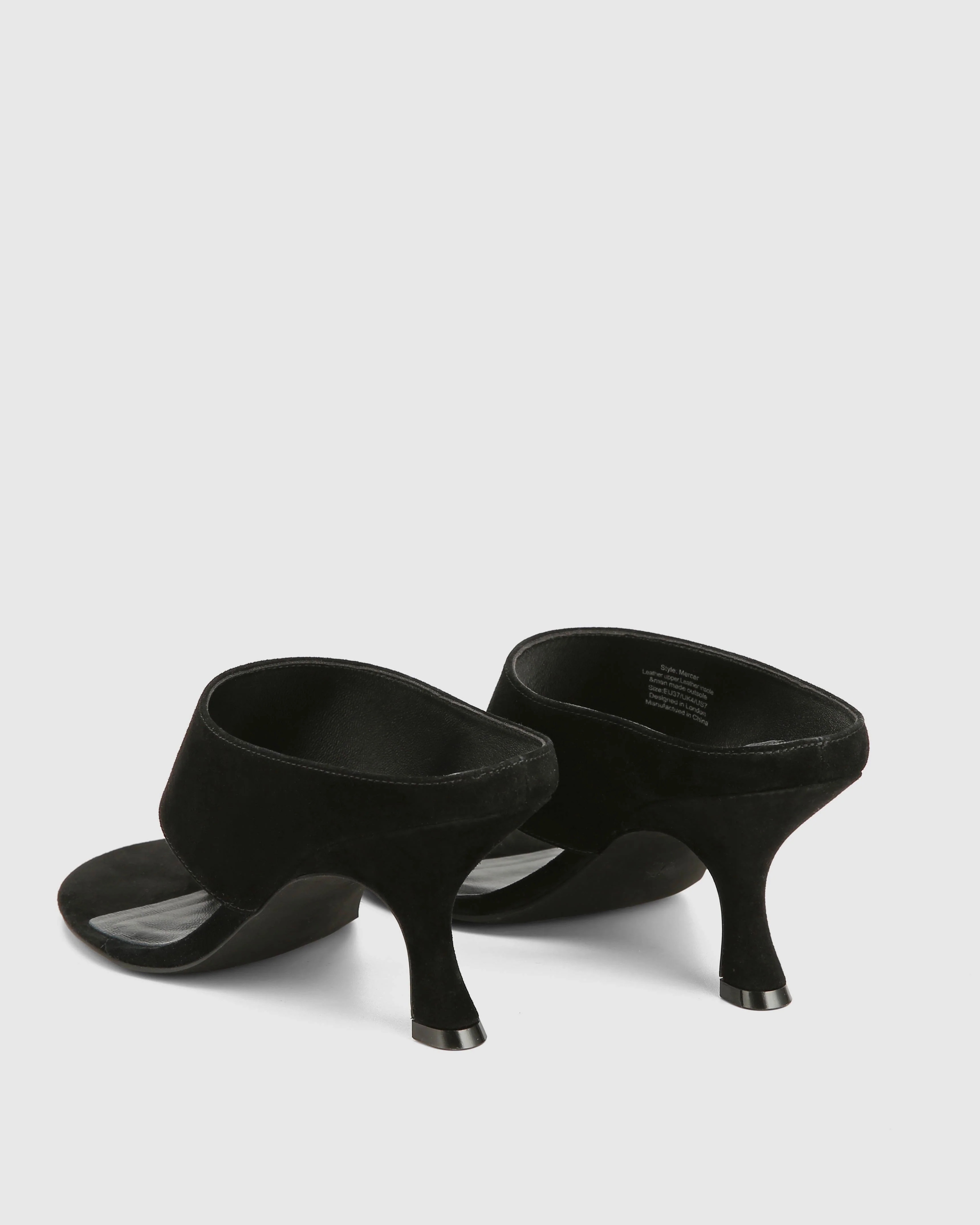 Mercer Black Suede - Image 3
