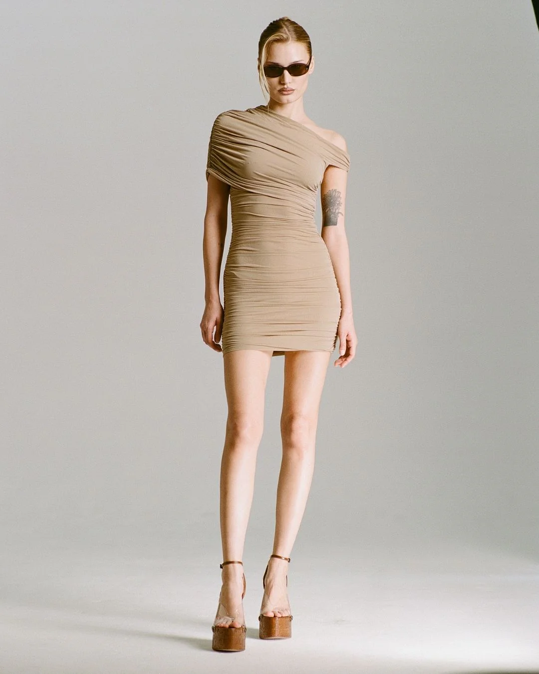 Milan Brown Sunglasses - Image 11