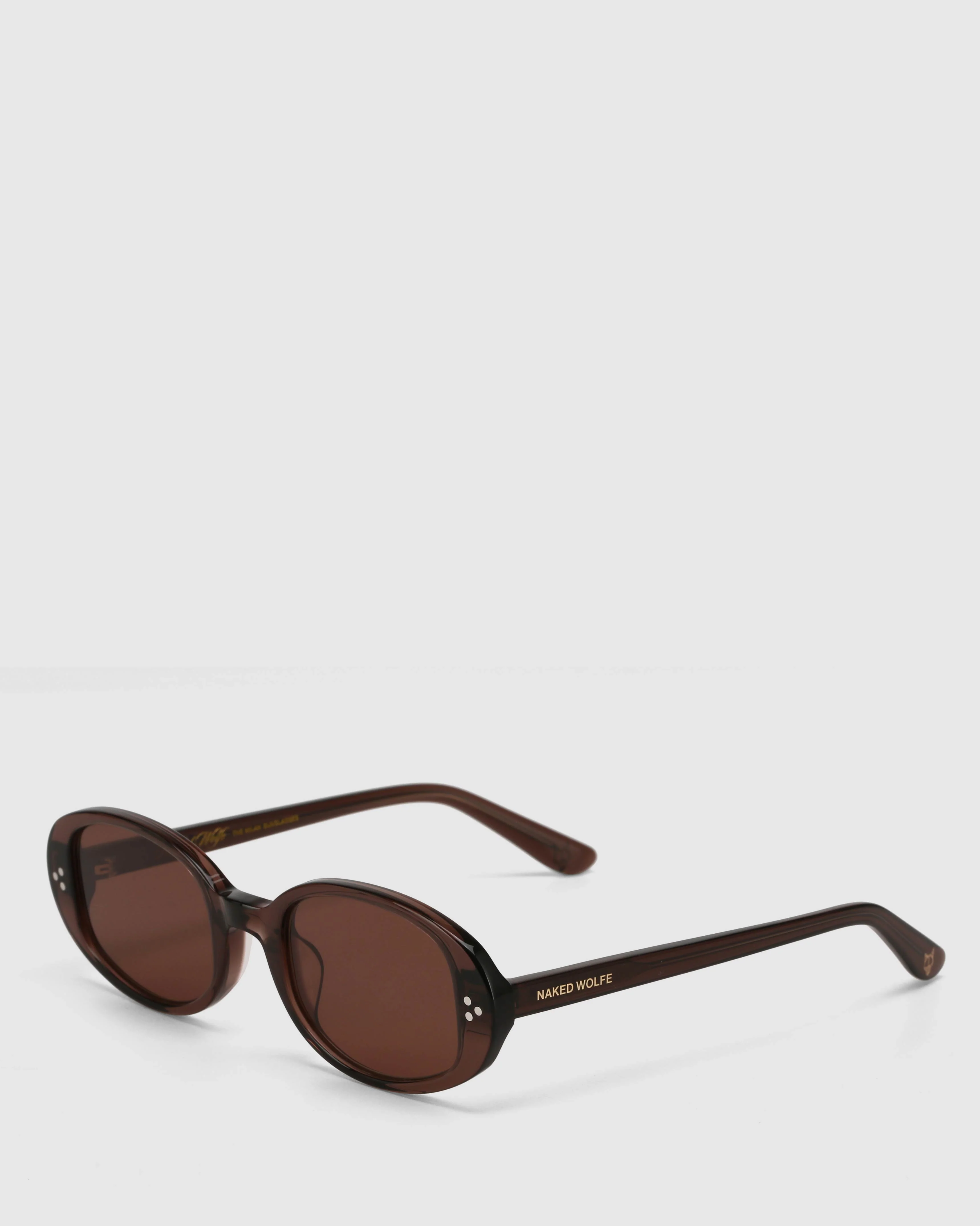 Milan Brown Sunglasses - Image 4