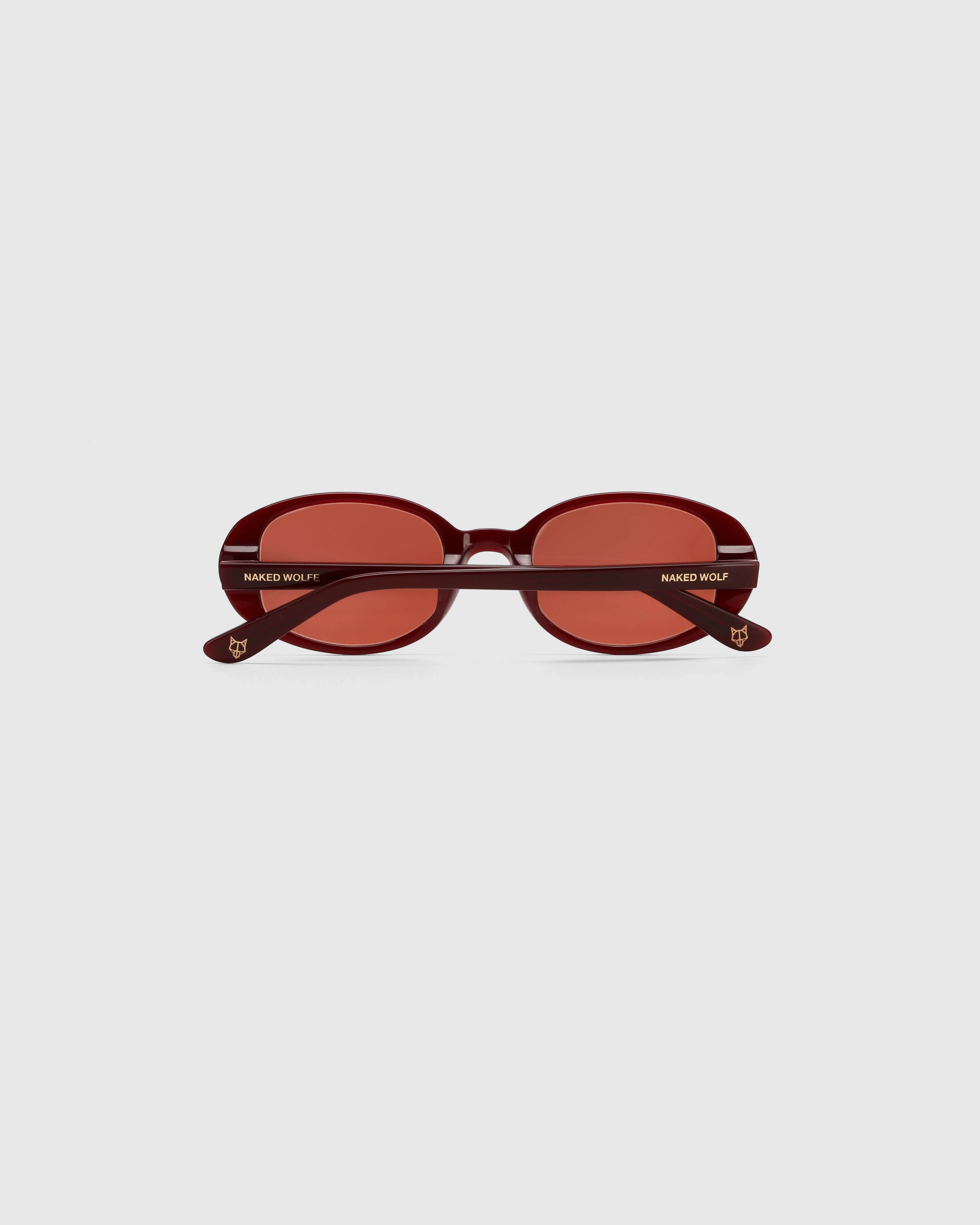 Milan Burgundy Sunglasses - Image 6
