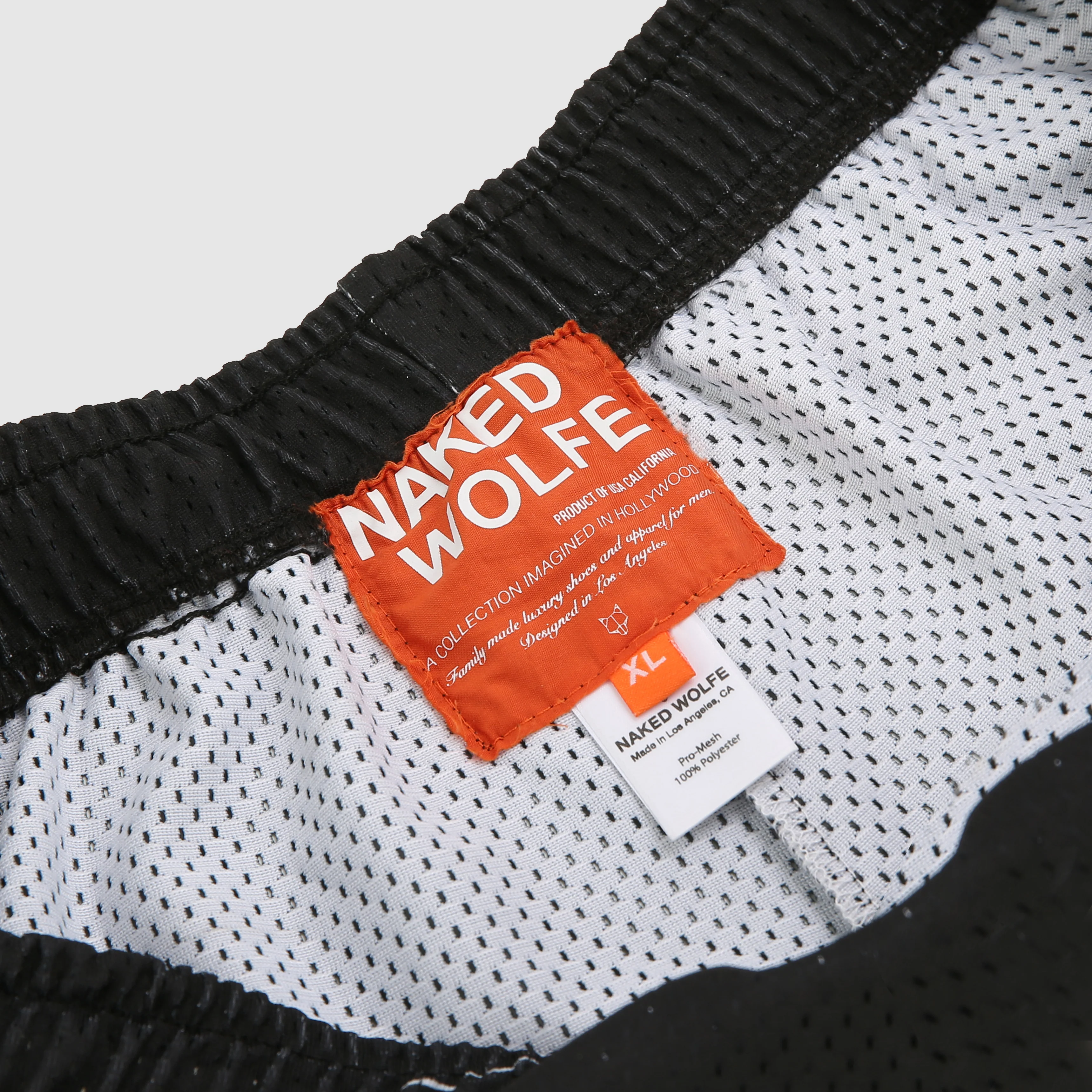 Naked Wolfe Jersey Shorts Black - Image 3