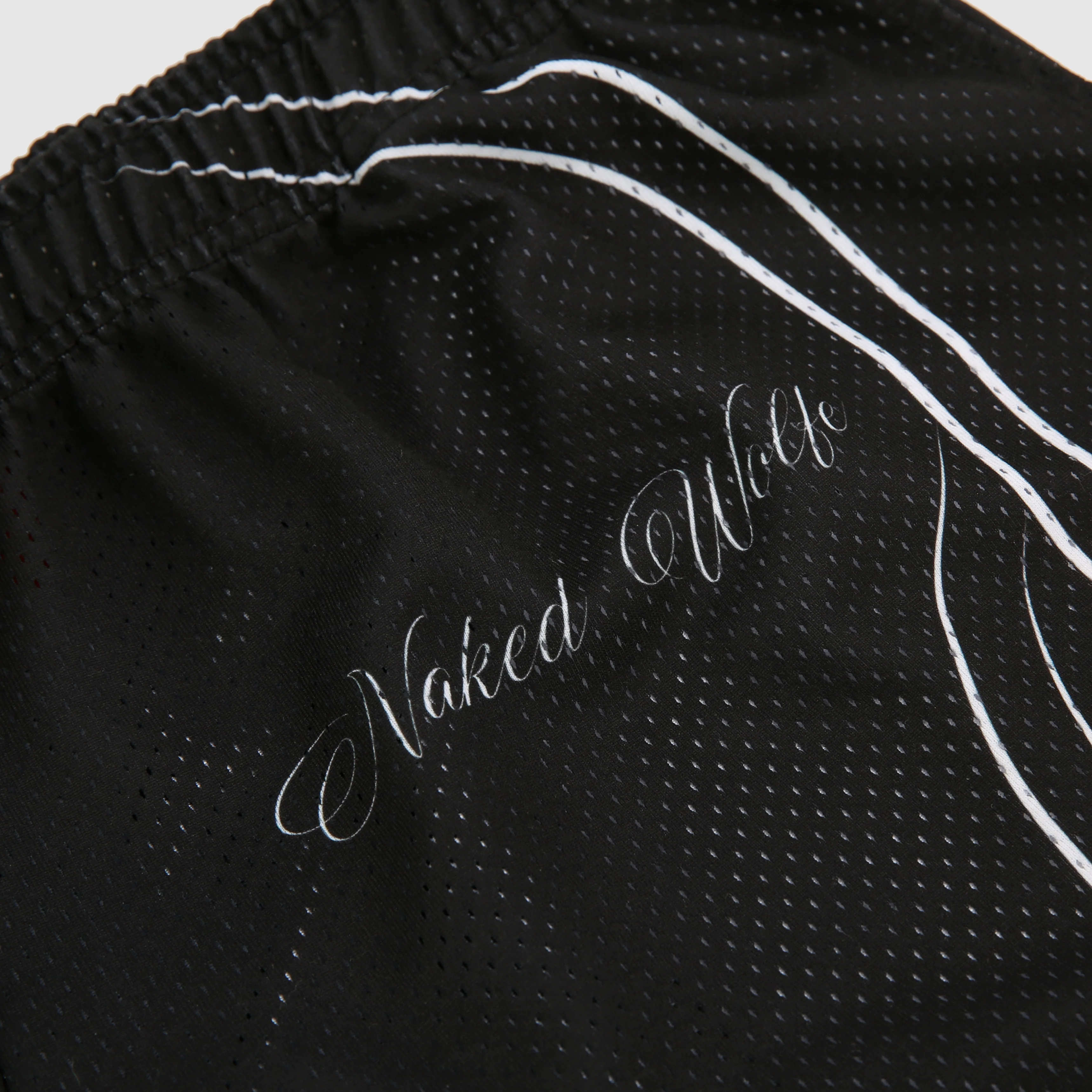Naked Wolfe Jersey Shorts Black - Image 4