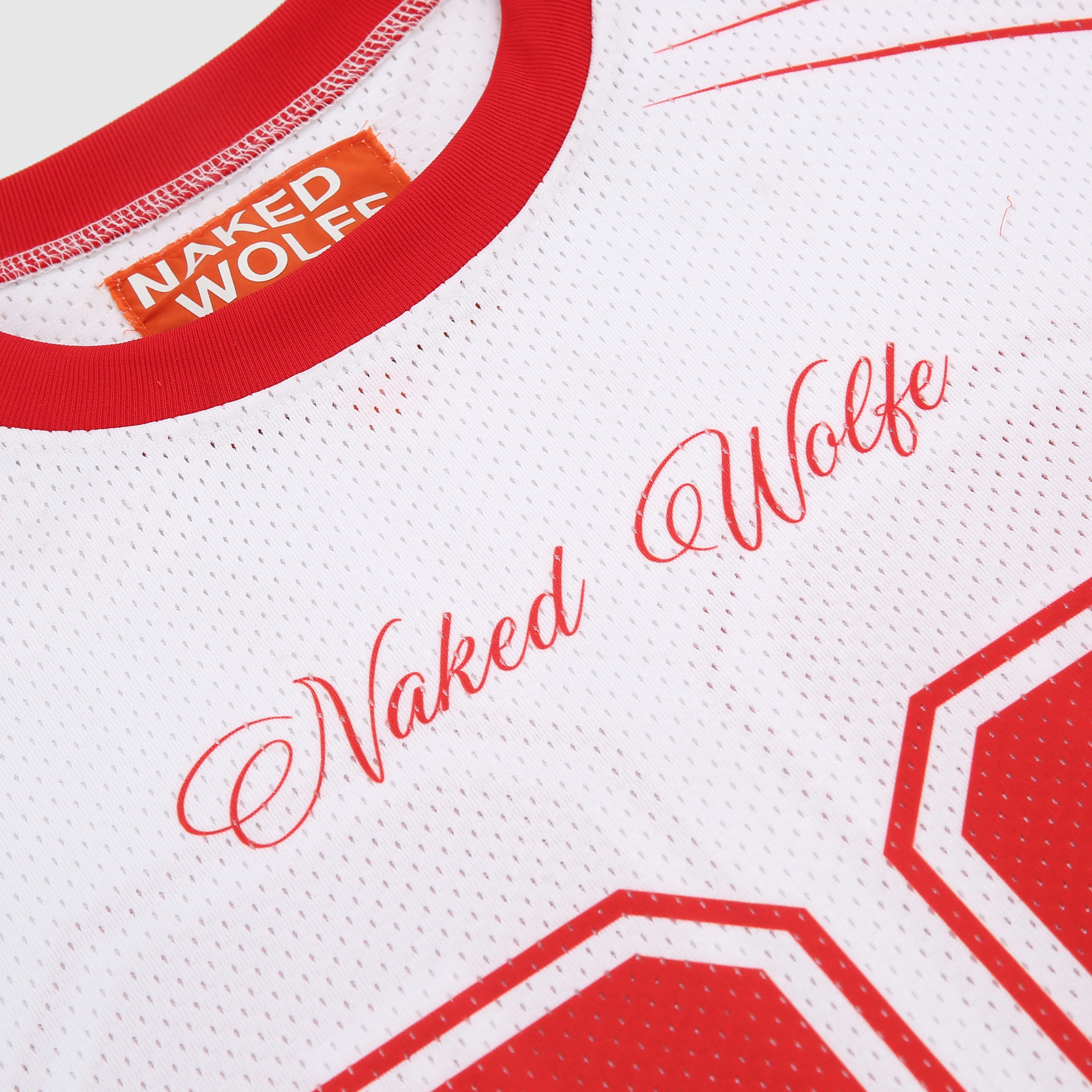 Naked Wolfe Jersey Top White - Image 4