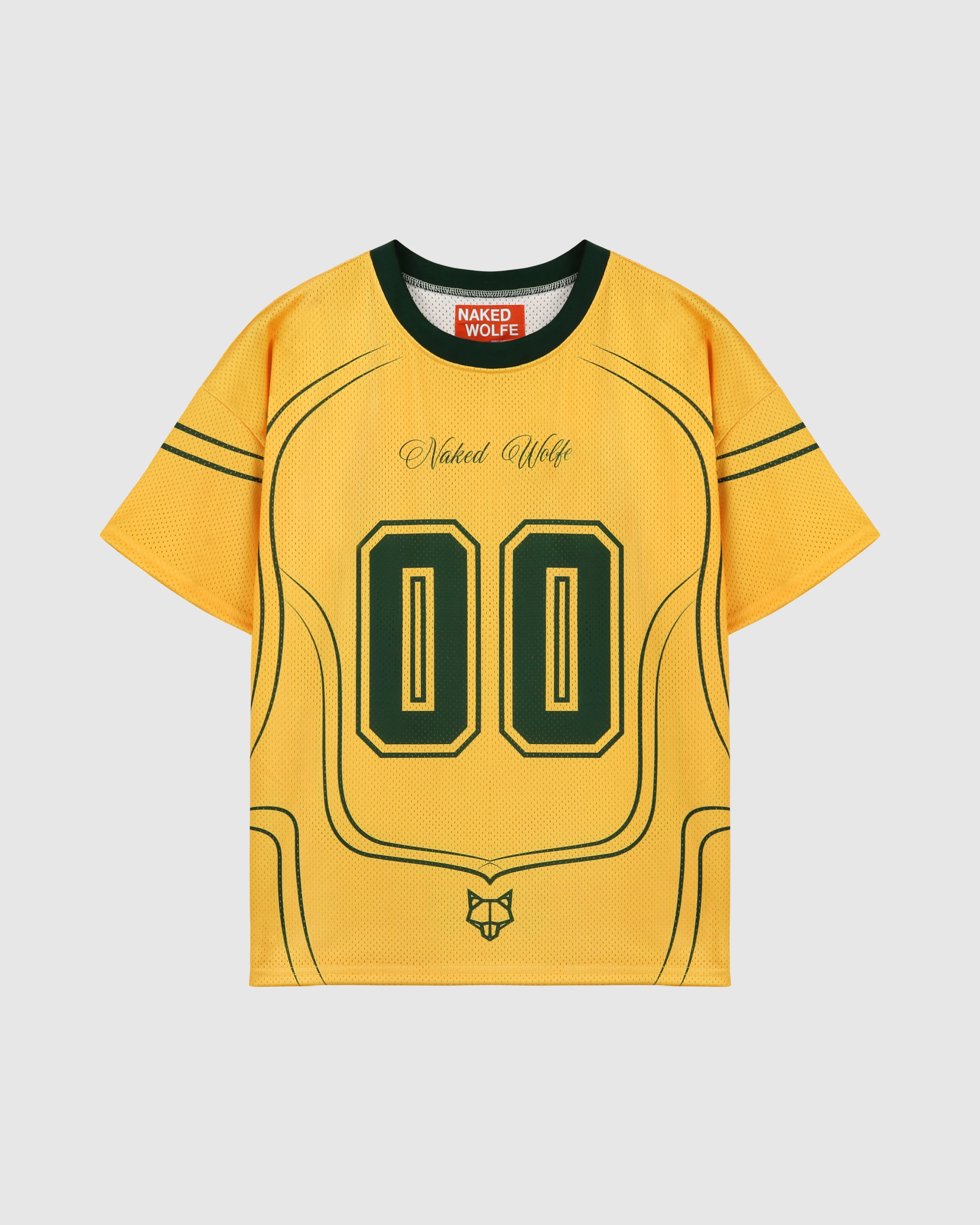 Naked Wolfe Jersey Top Yellow