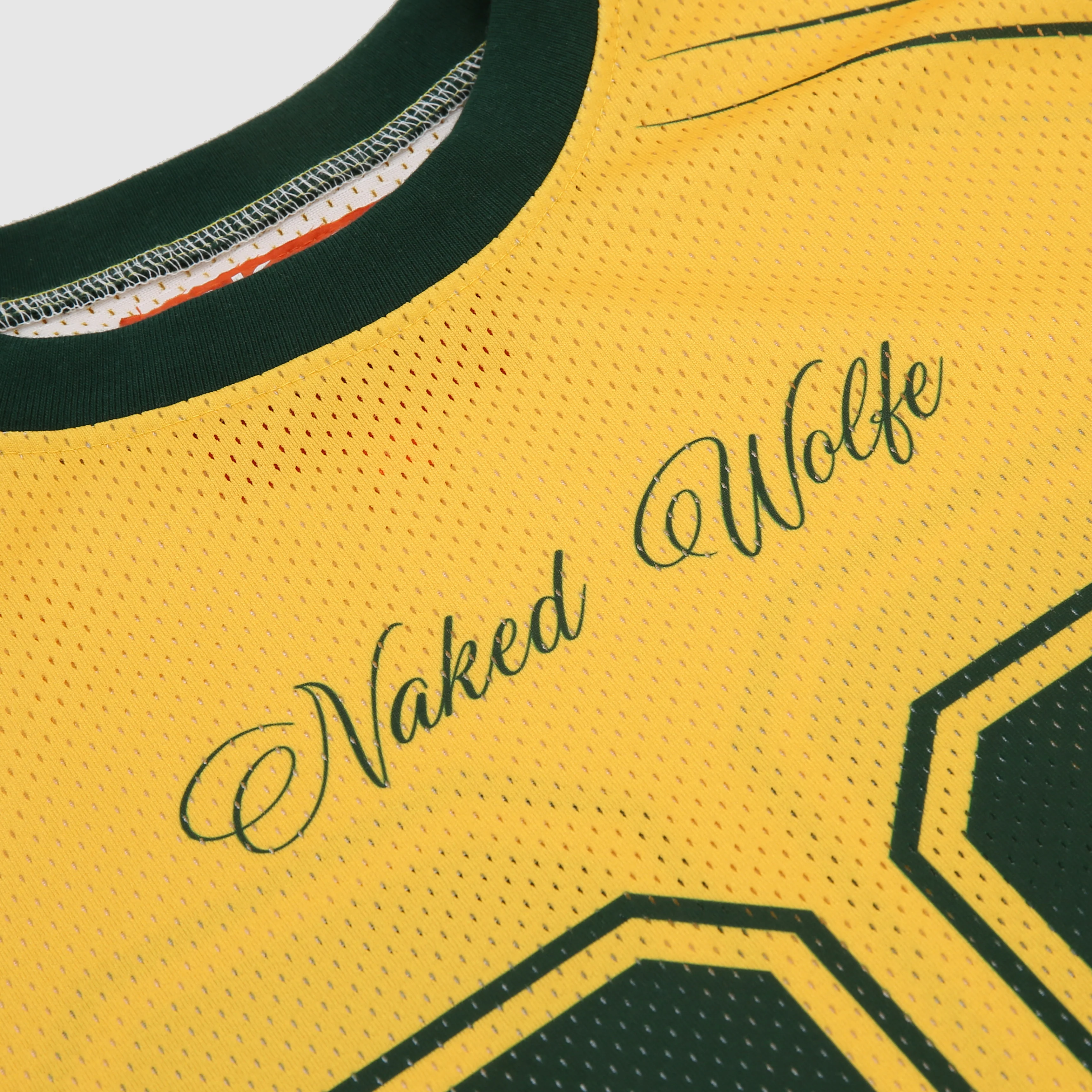 Naked Wolfe Jersey Top Yellow - Image 4