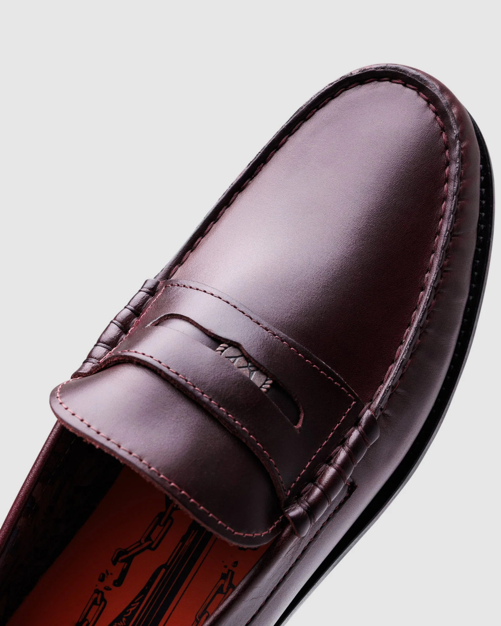 Riviera Oxblood Leather - Image 7
