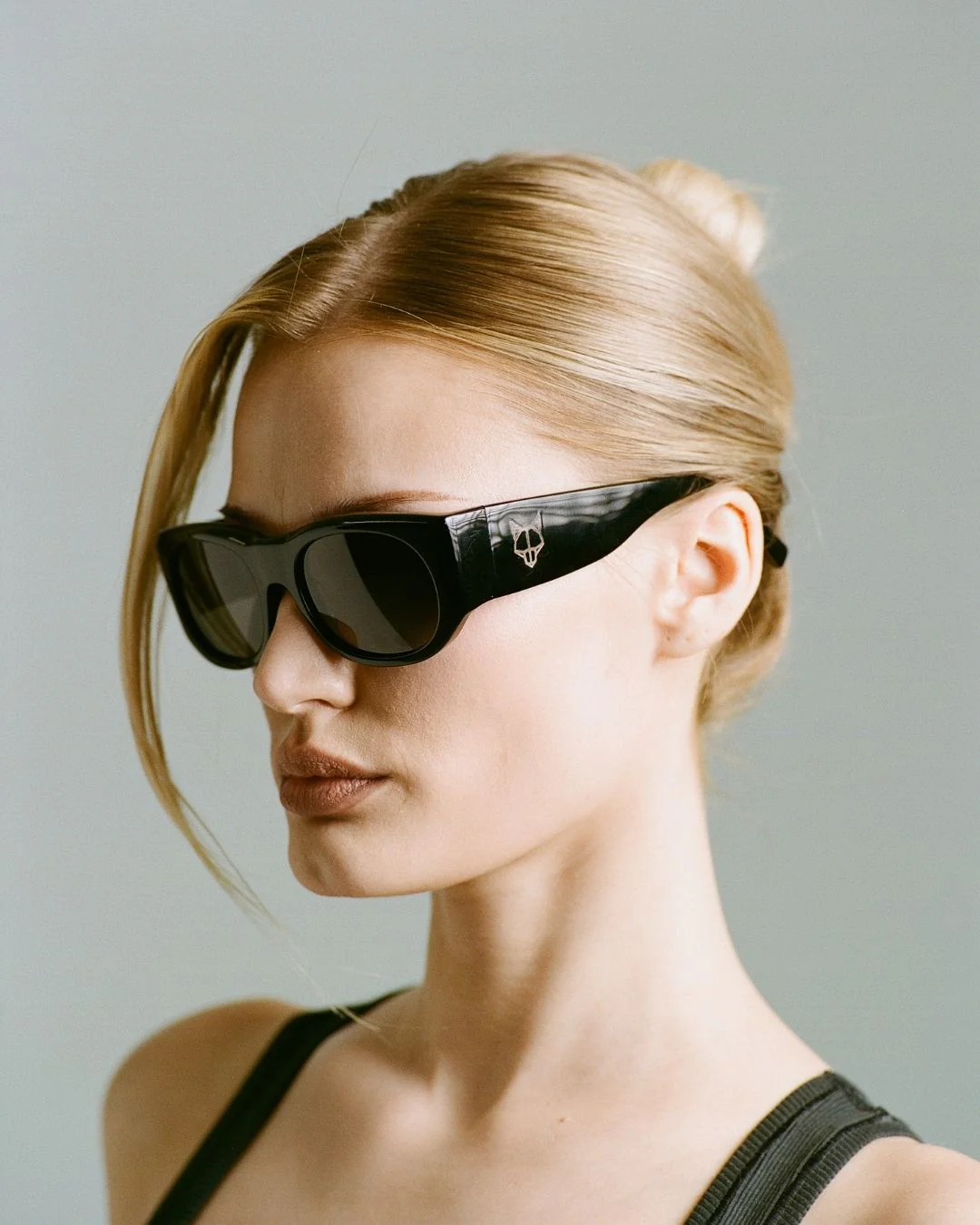 Rome Black/Black Sunglasses - Image 3