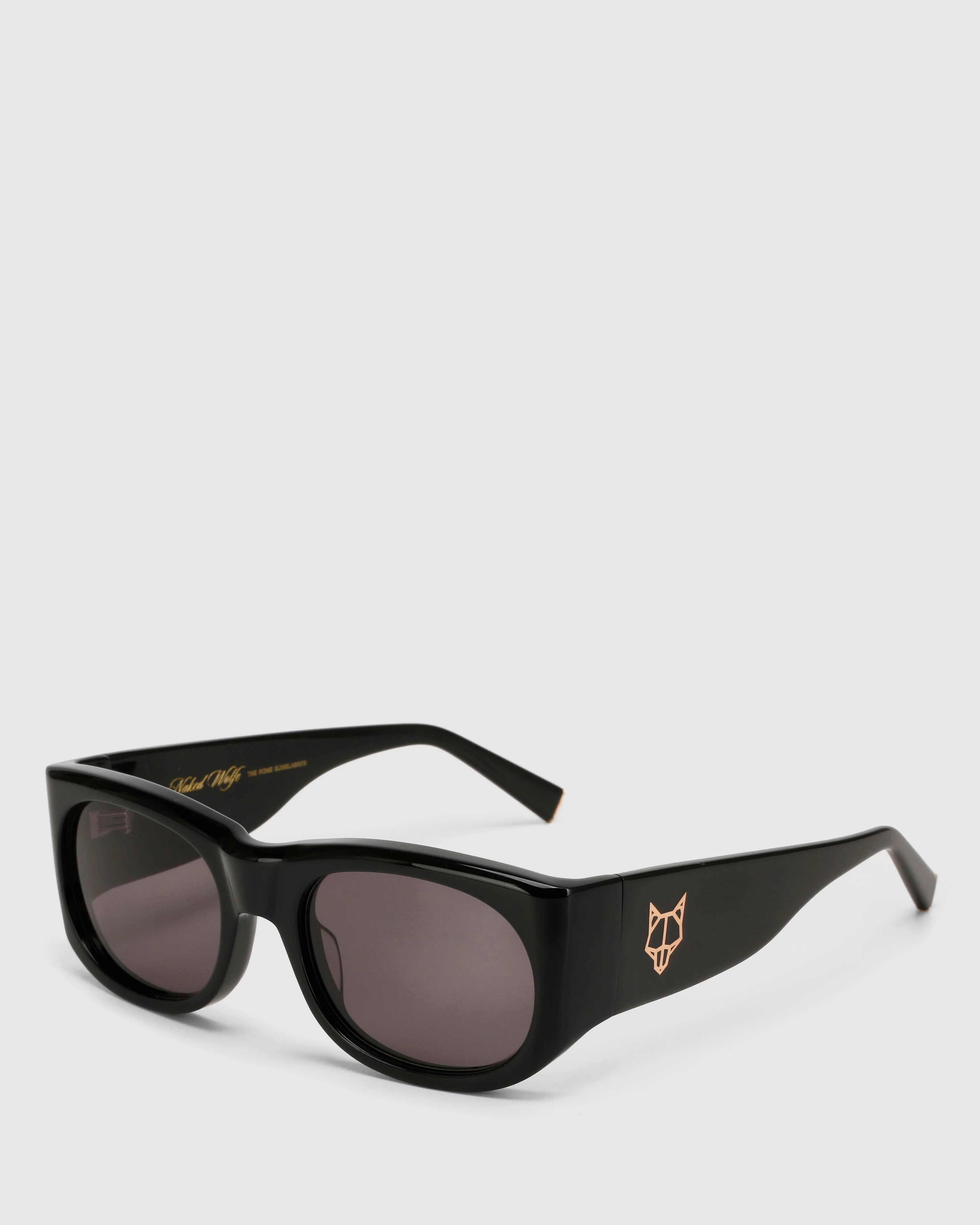 Rome Black/Black Sunglasses - Image 4