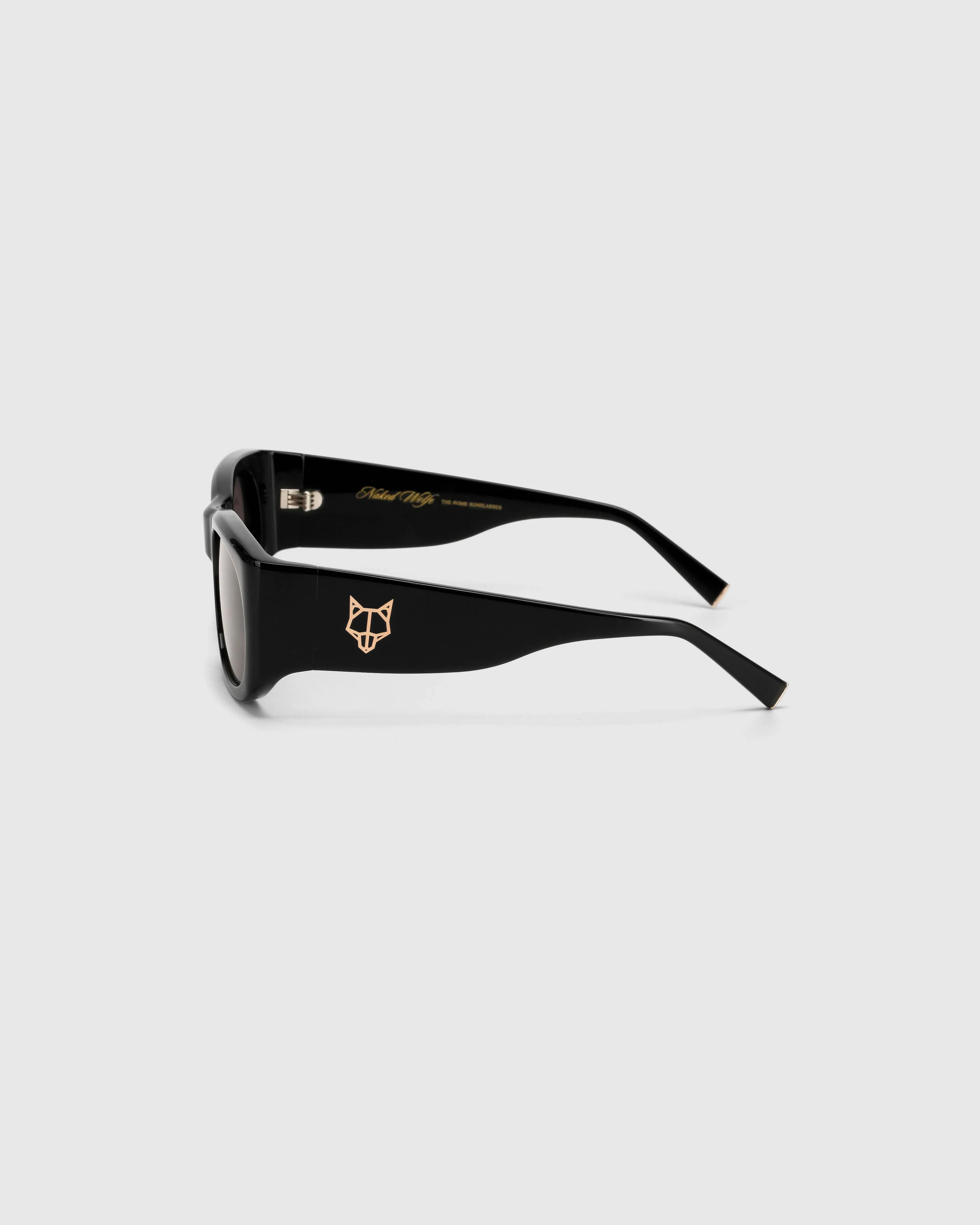 Rome Black/Black Sunglasses - Image 5