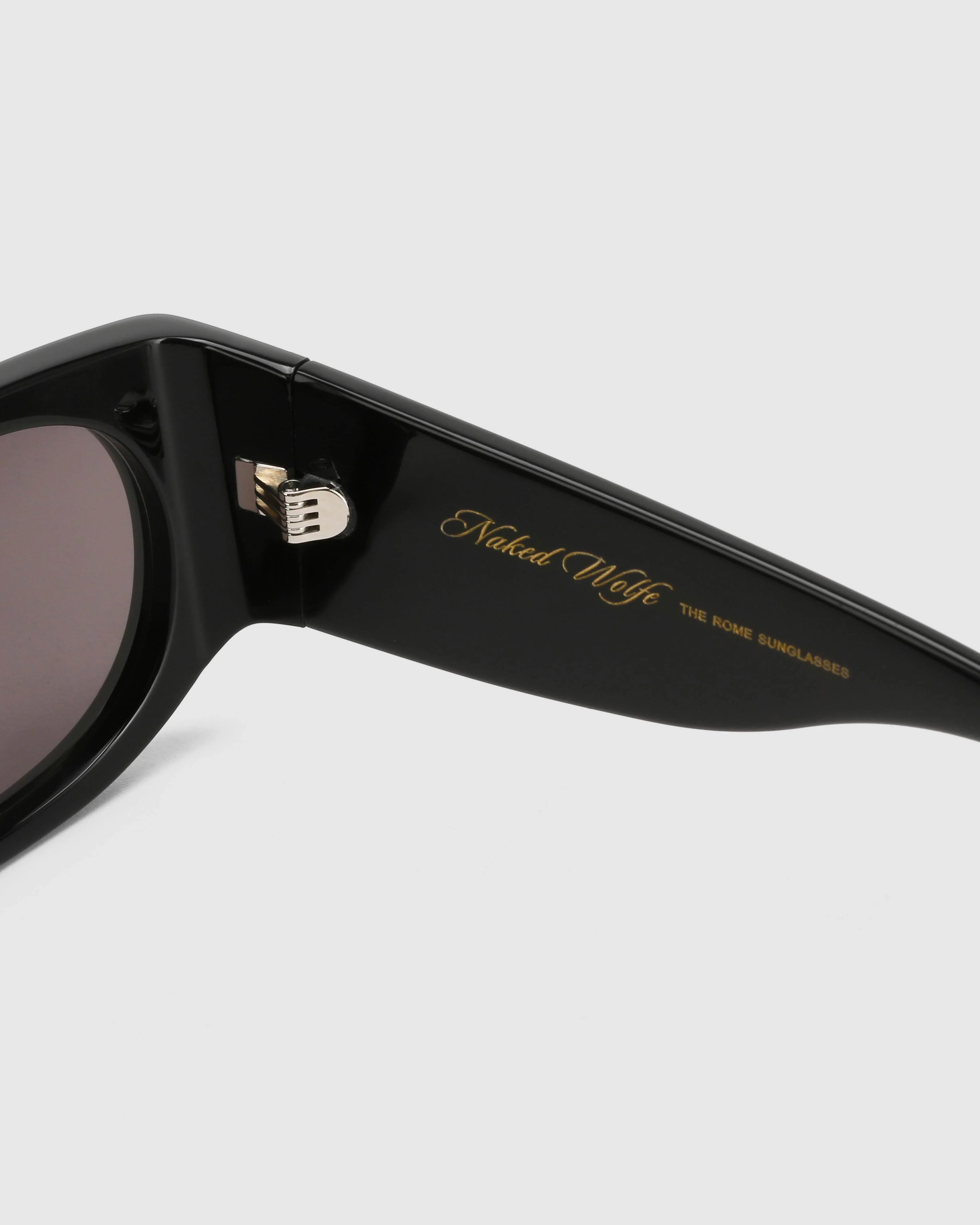 Rome Black/Black Sunglasses - Image 8