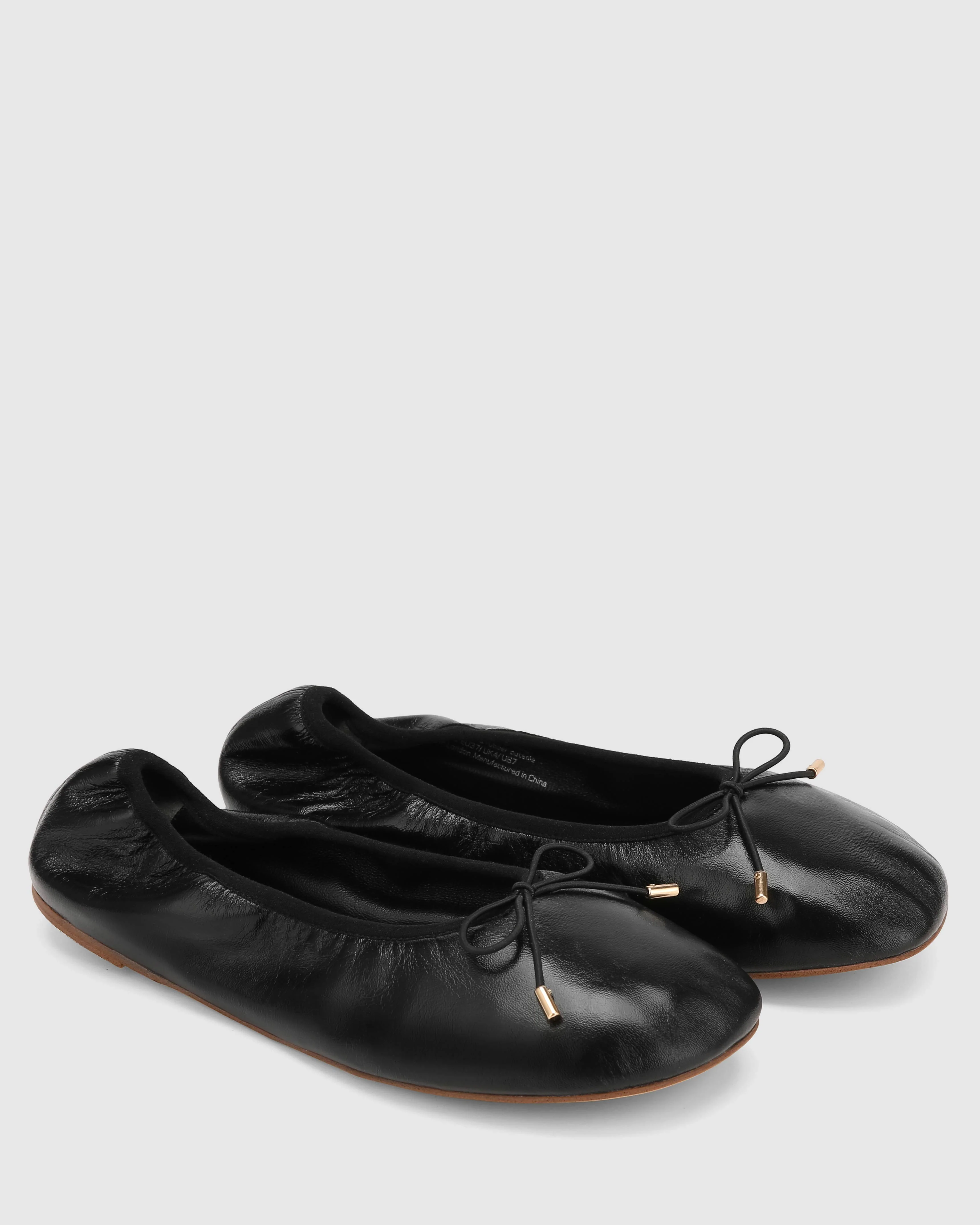 Scrunch Black Leather - Image 3