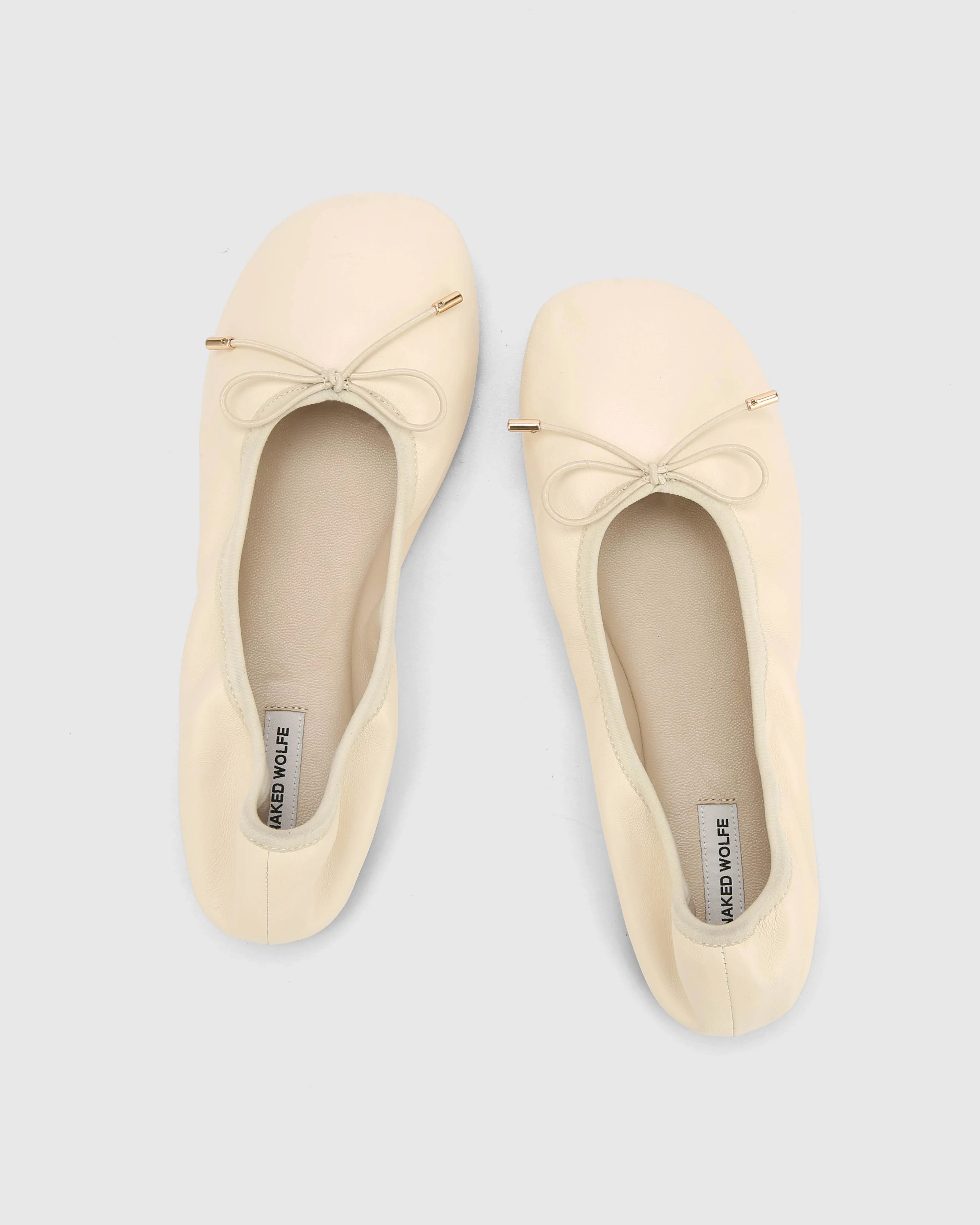 Scrunch Cream Leather - Image 4