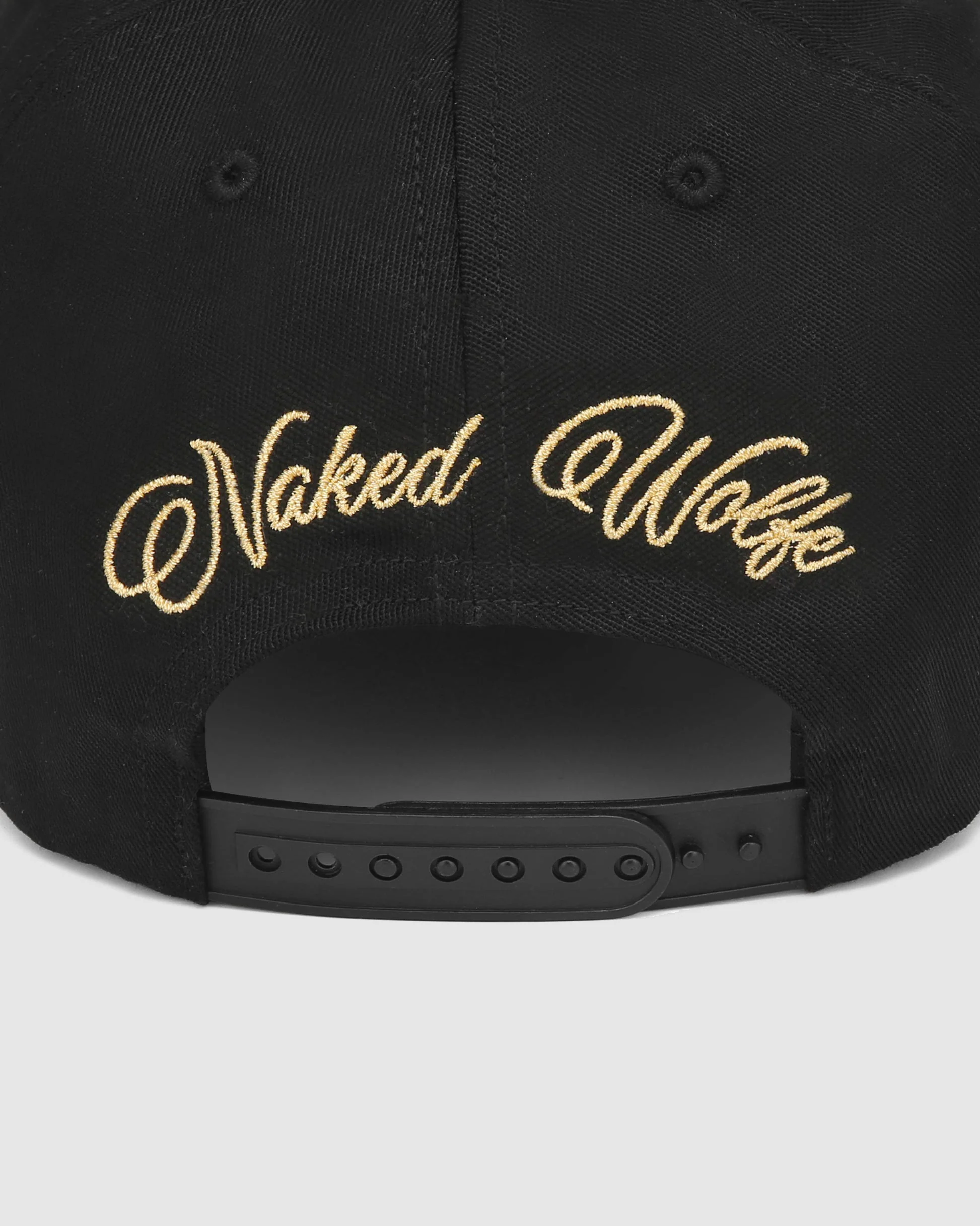 Signature Unconstructed Cap Black/Gold - Image 3