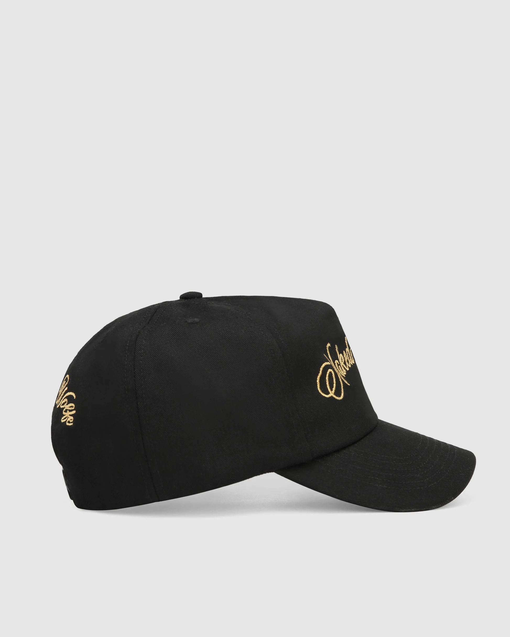Signature Unconstructed Cap Black/Gold - Image 4