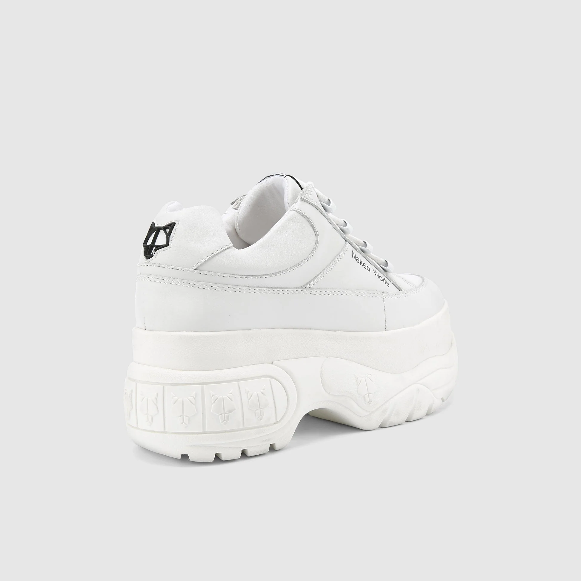 Sporty White Leather - Image 4