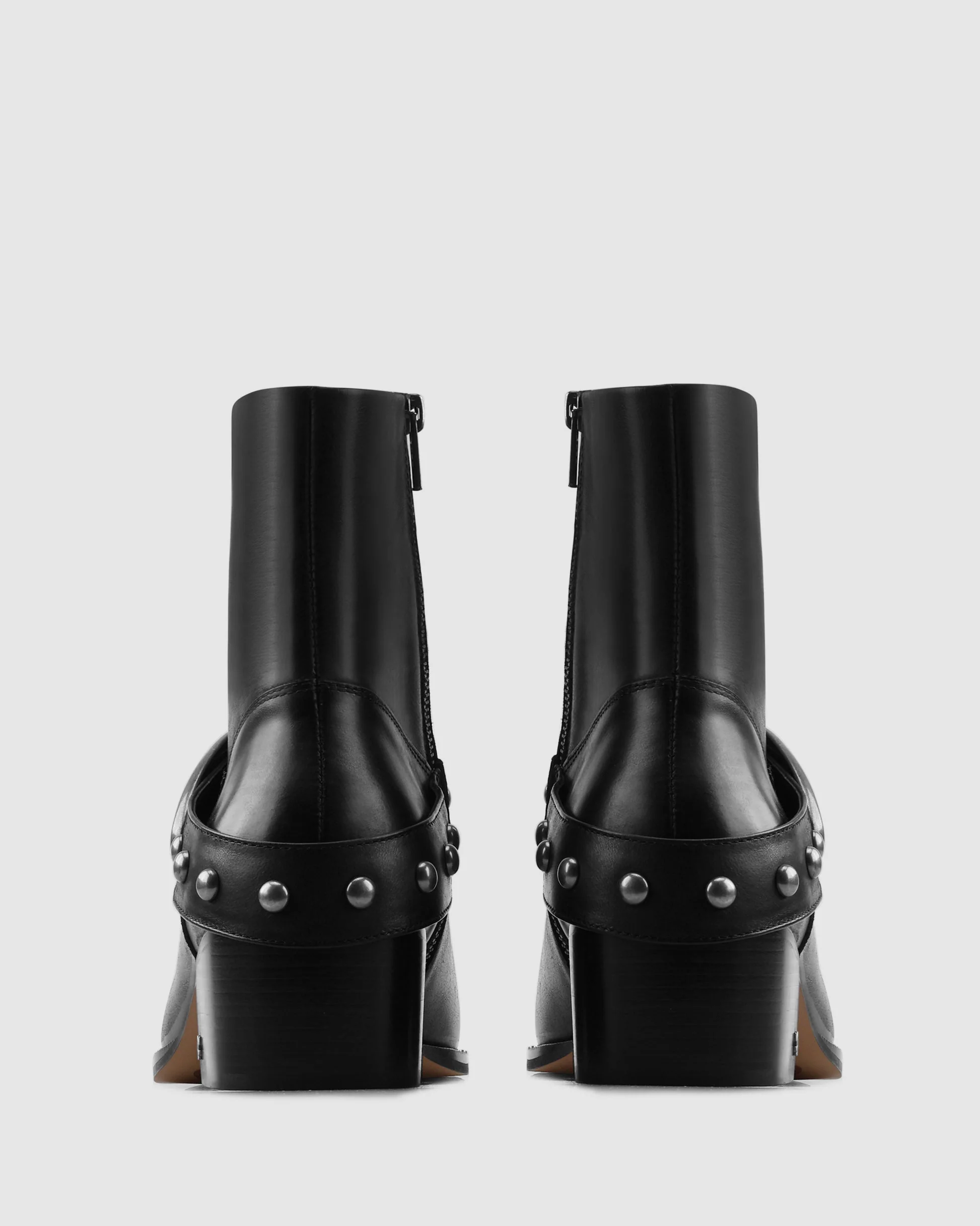 The Hollywood Boot Black Leather - Image 5