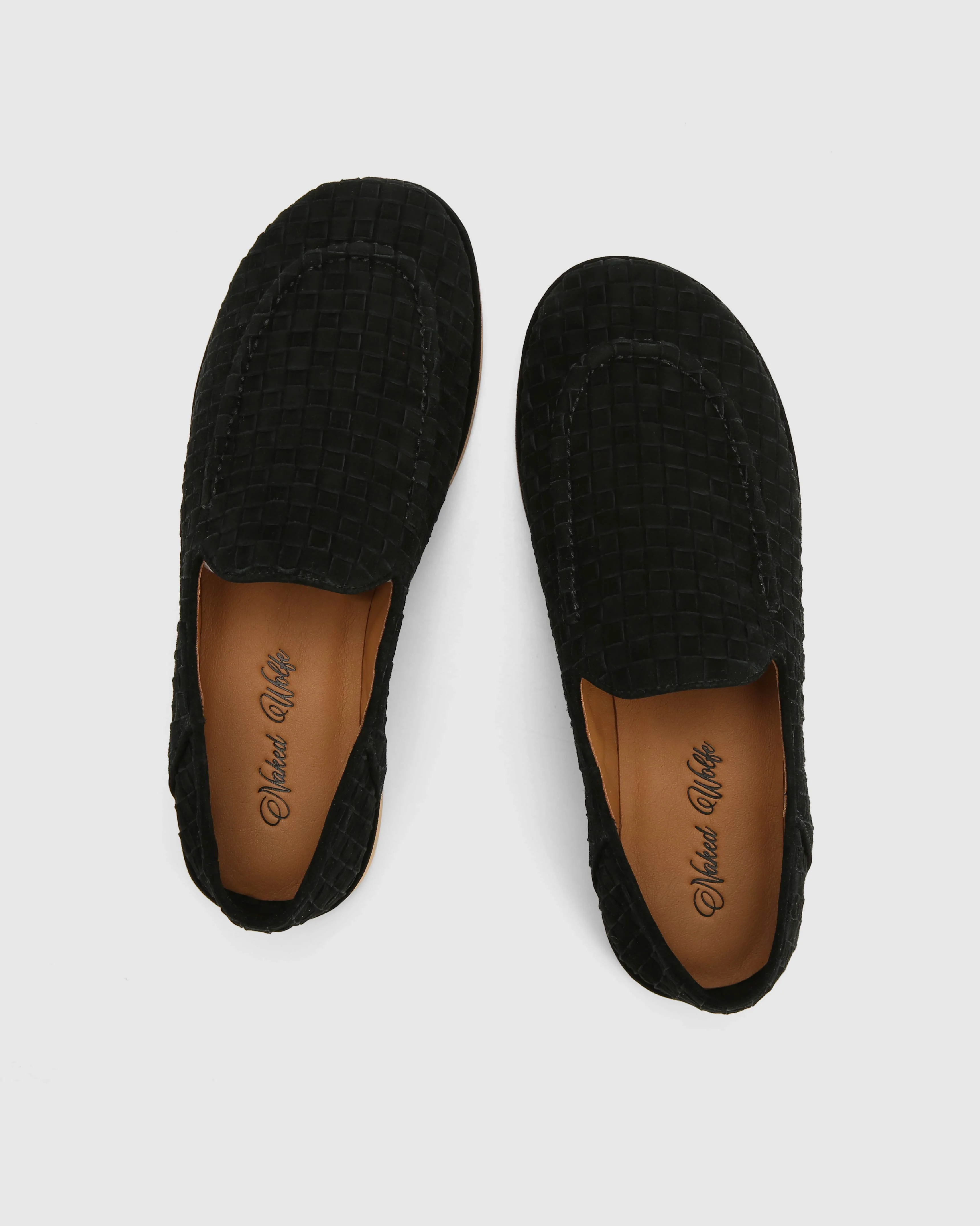 The Rare Mule Black Woven Suede - Image 6