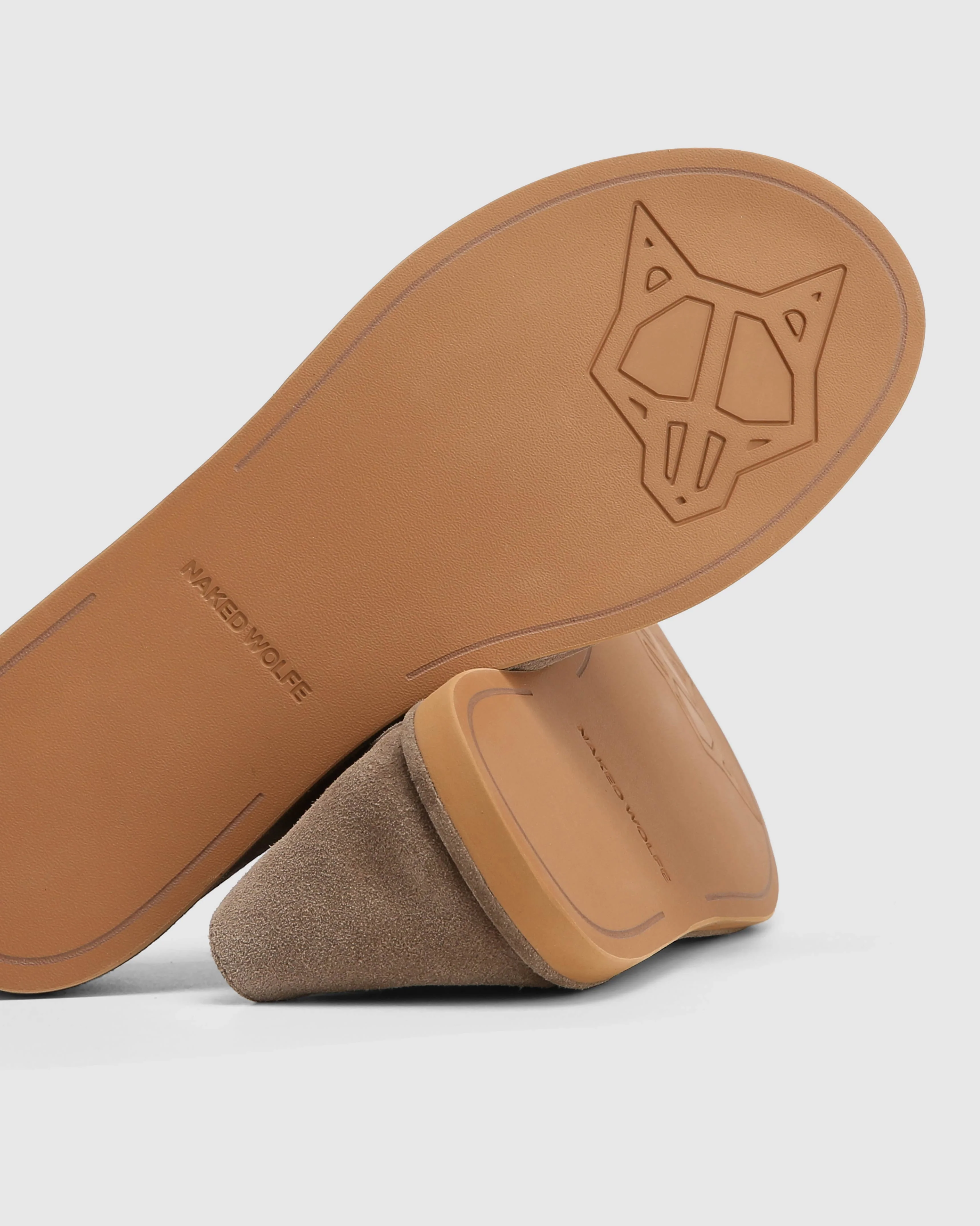 The Rare Mule Taupe Suede - Image 3