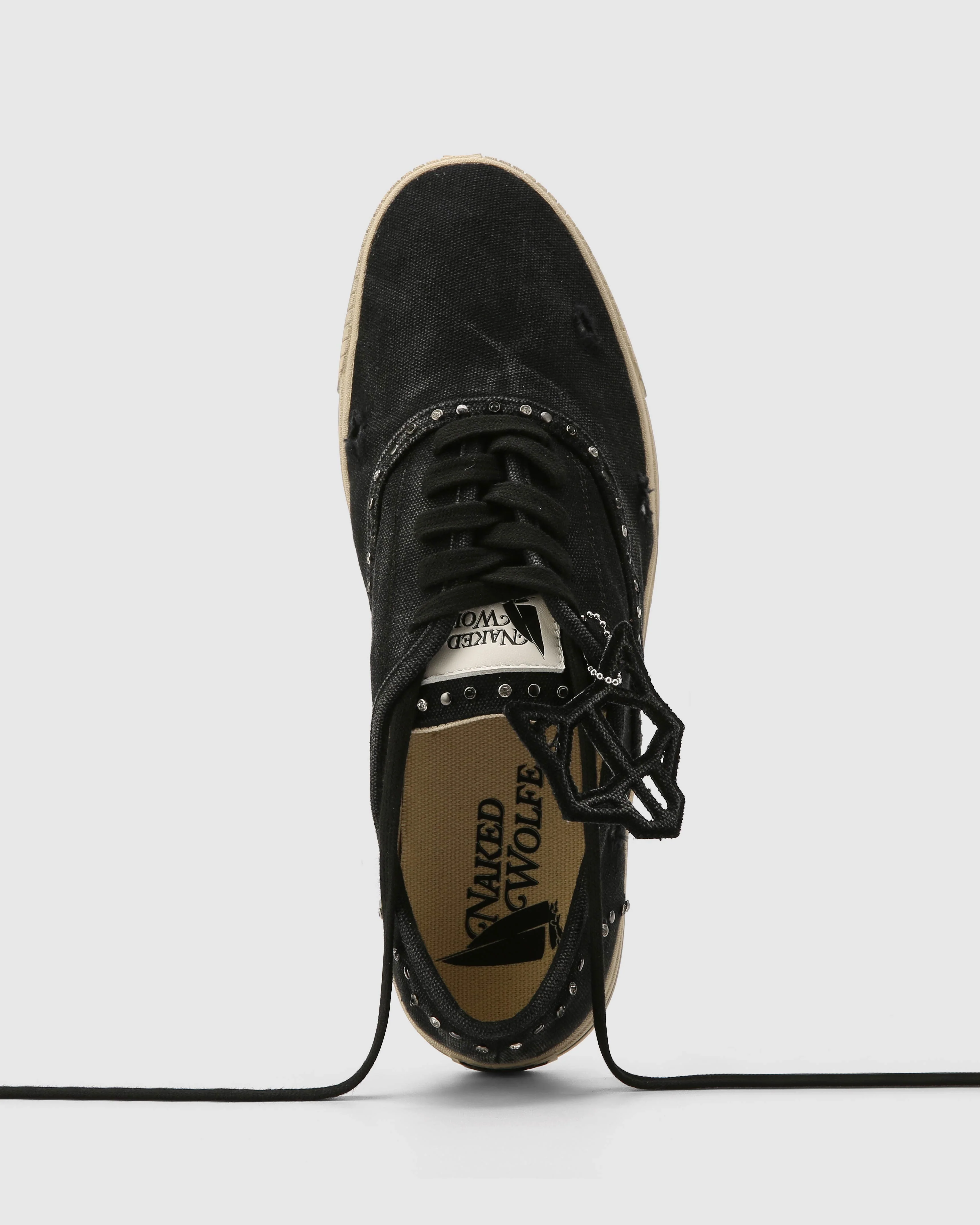 The Sailing Sneaker Black Canvas - Image 5