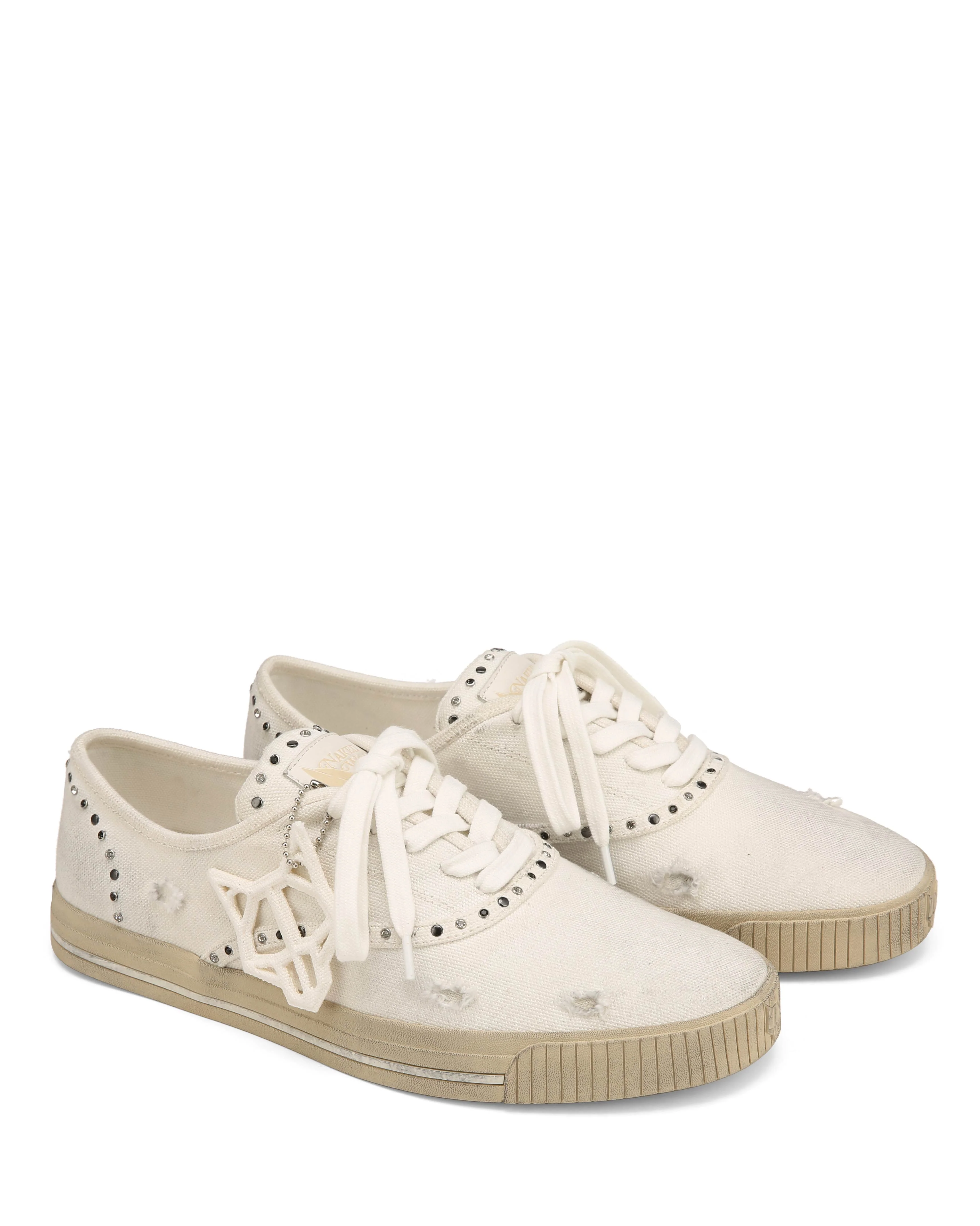 The Sailing Sneaker White Canvas - Image 2
