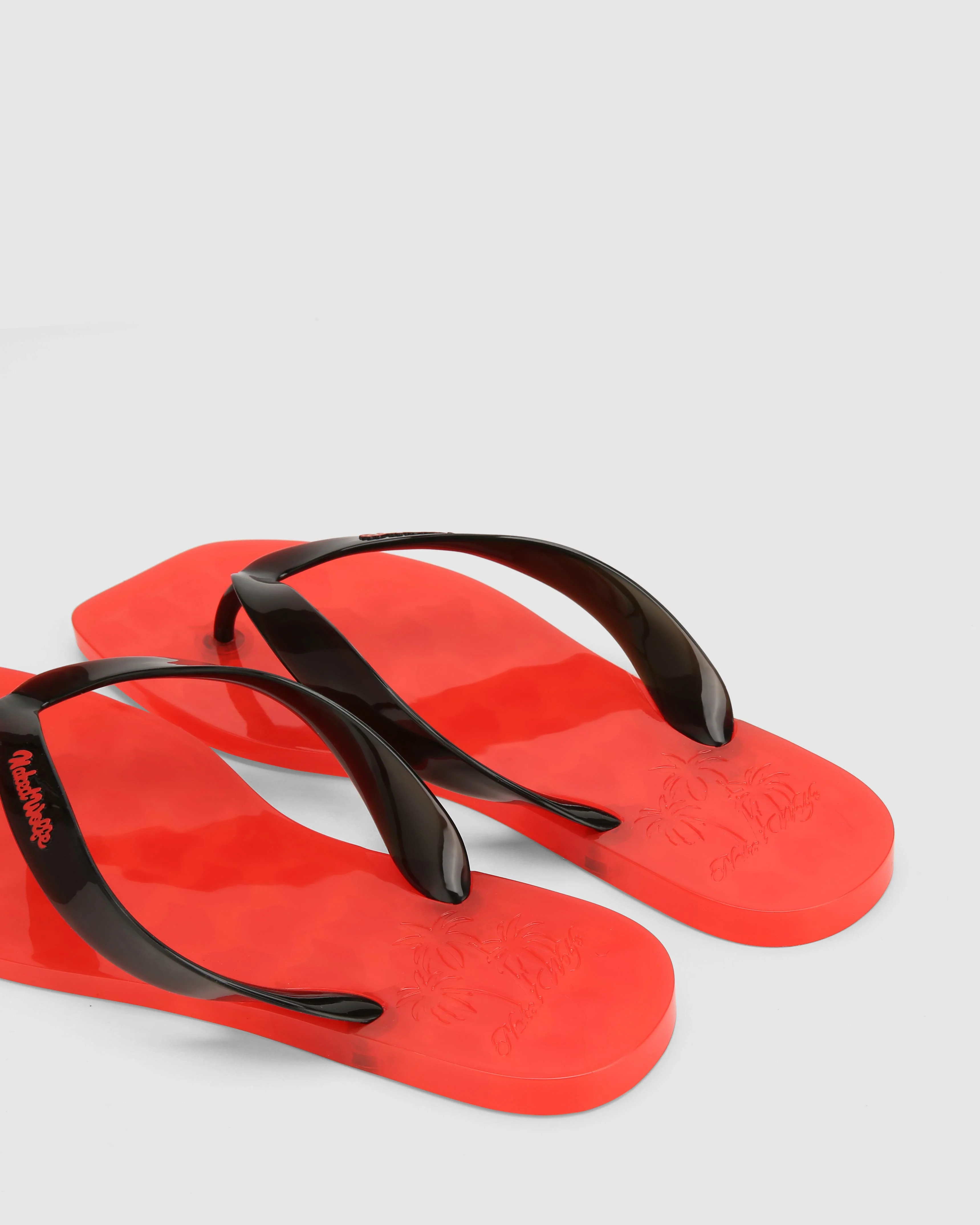 The Surfing Thong Black/Red Jelly - Image 5