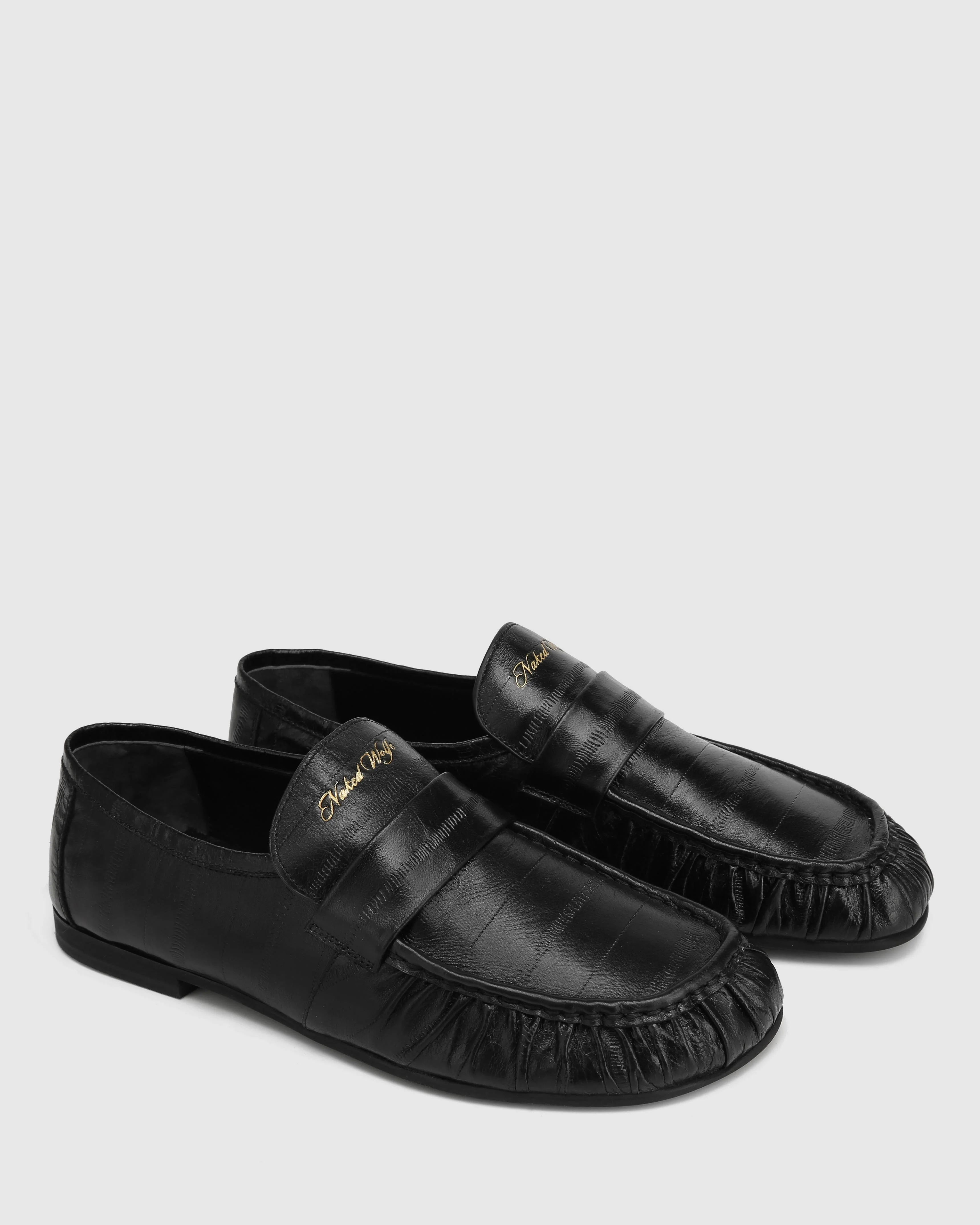 The Wall Street Loafer Black Eel - Image 2