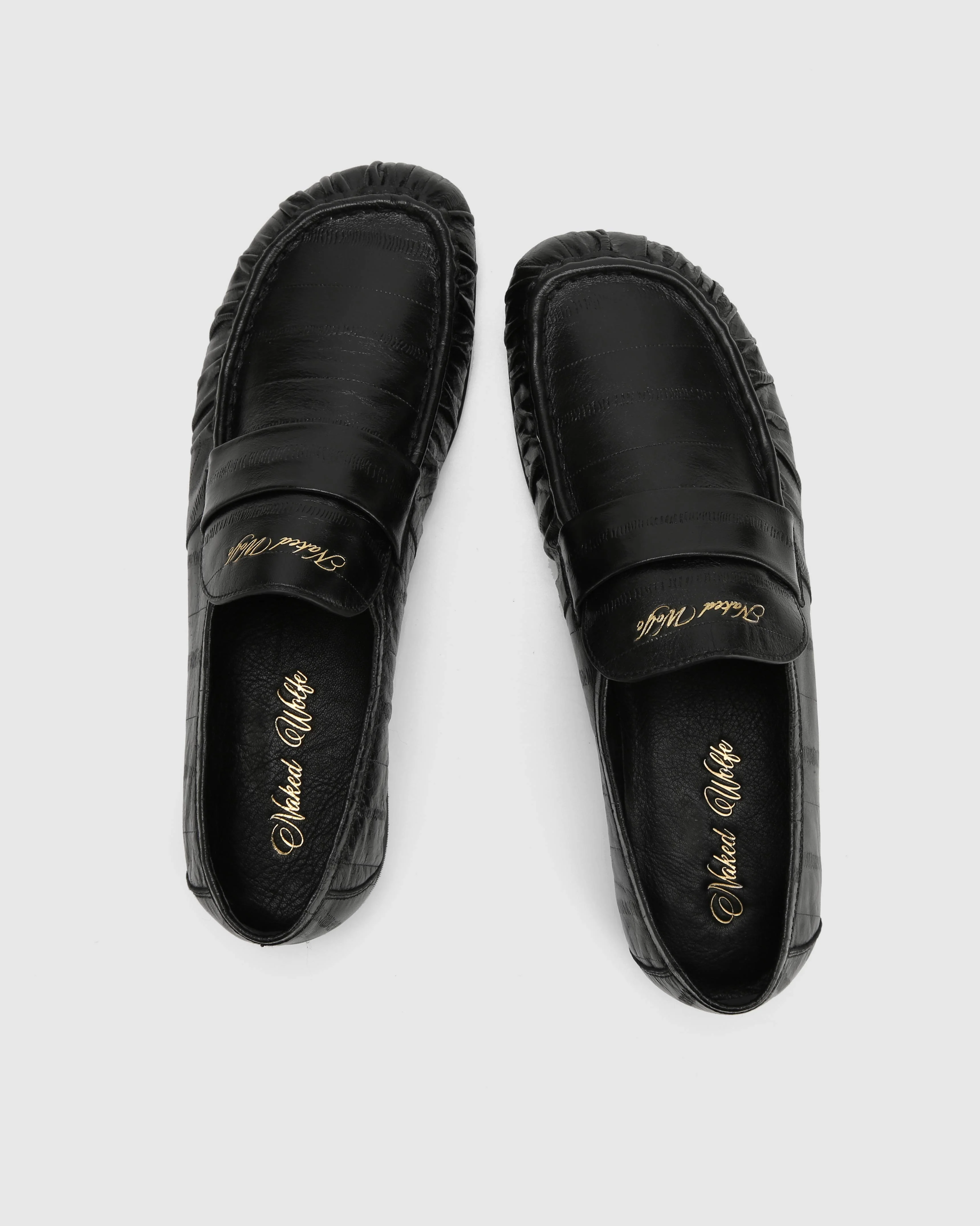 The Wall Street Loafer Black Eel - Image 4
