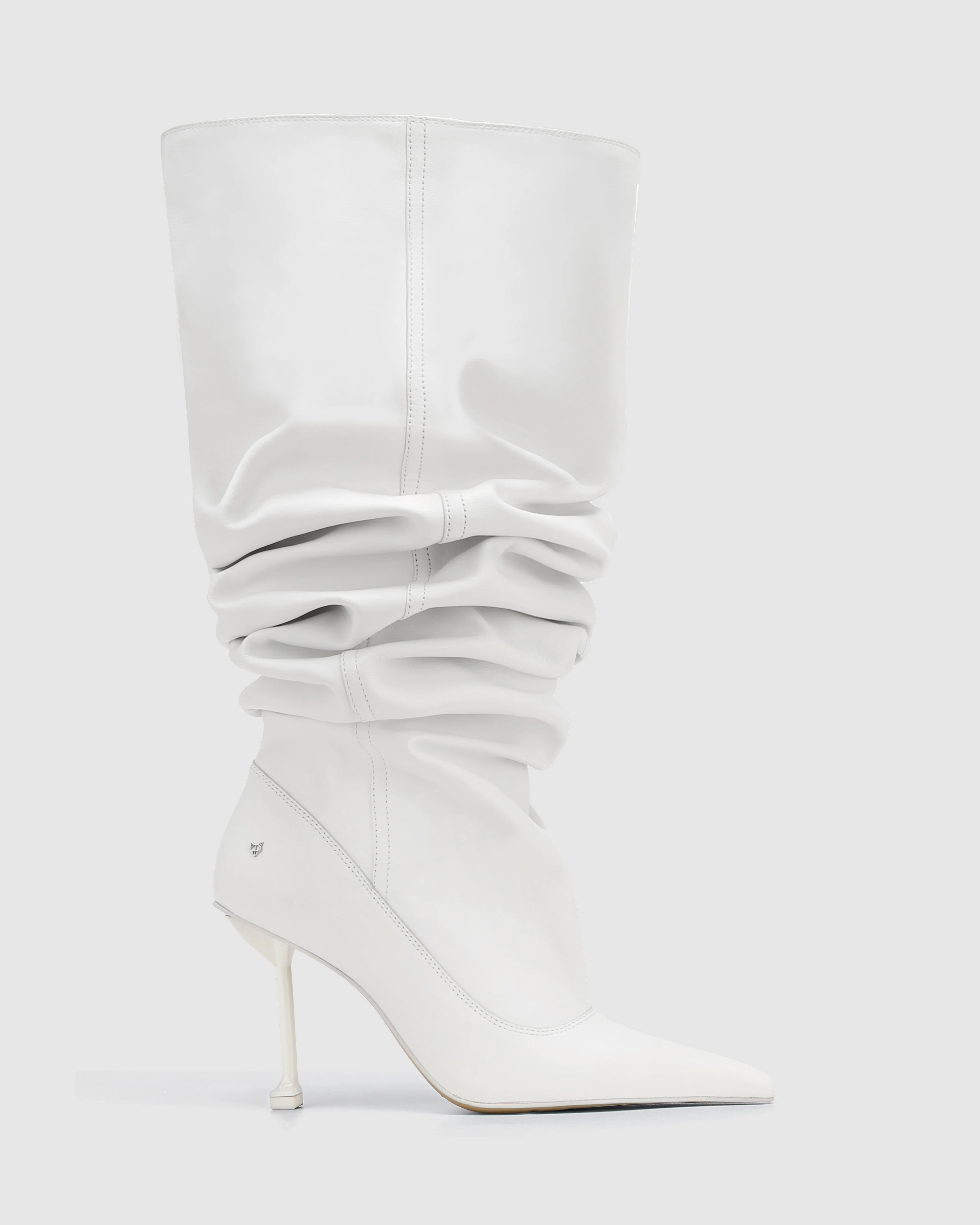Vern White Nappa Cow Leather