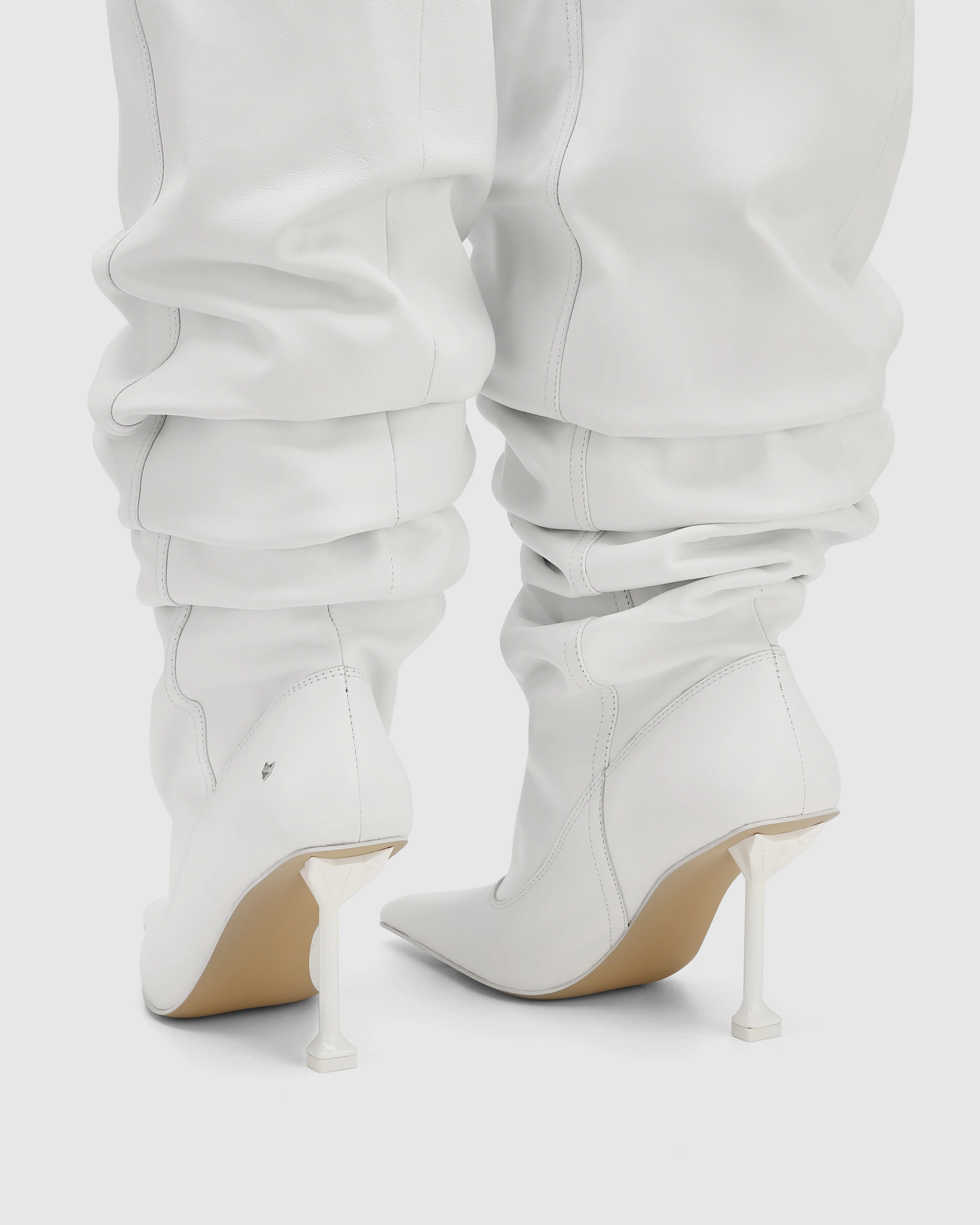 Vern White Nappa Cow Leather - Image 3