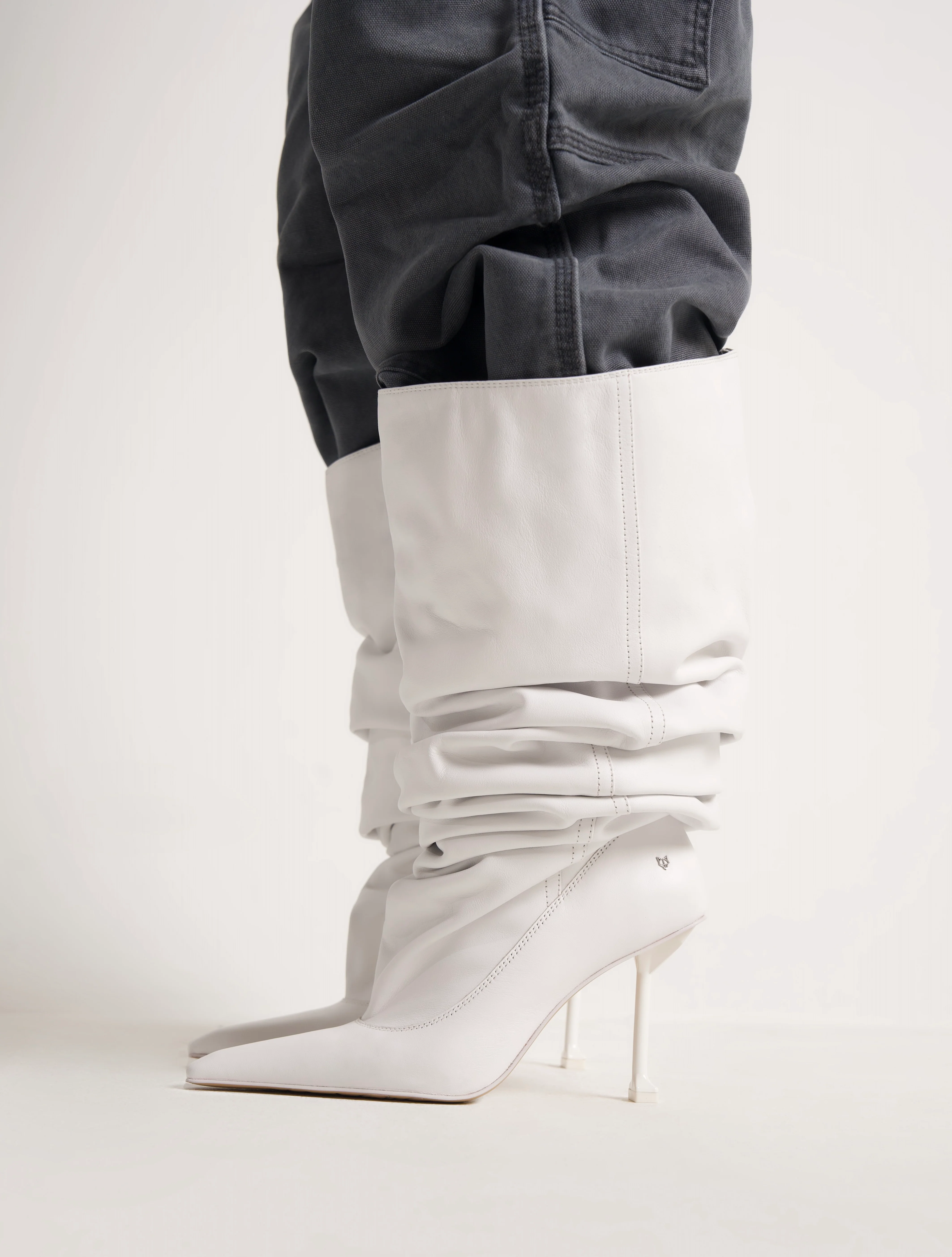 Vern White Nappa Cow Leather - Image 7